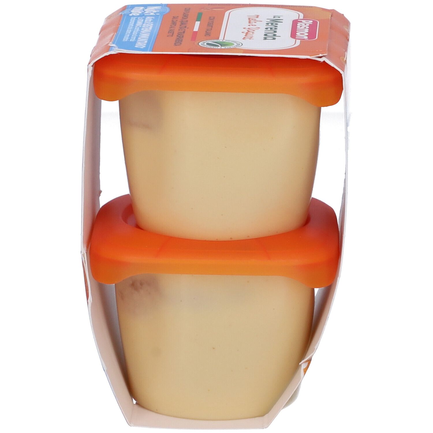 Plasmon La Merenda Dei Bambini Sapori Di Natura Mela Yogurt Asettico 2 X 120 G