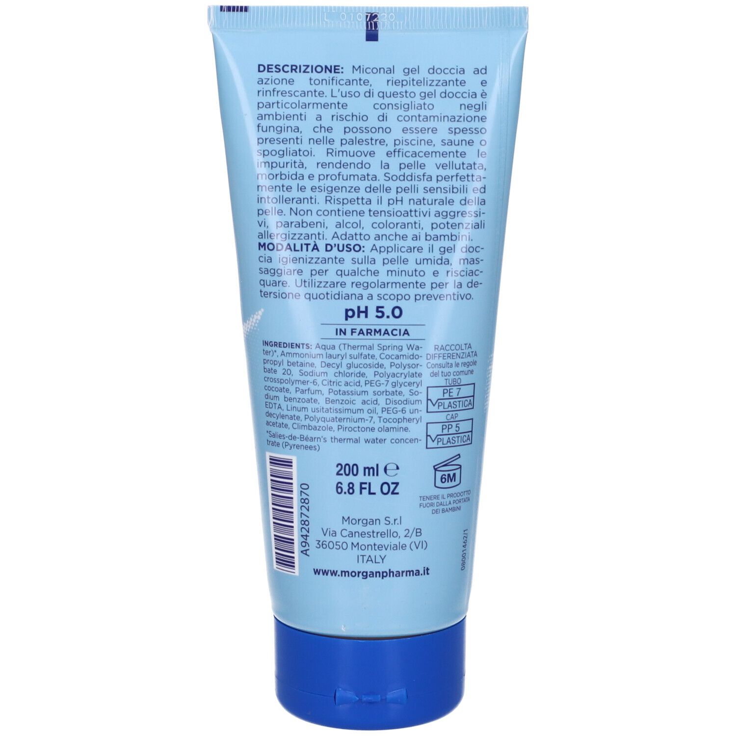 Miconal Gel Doccia Igien 200Ml