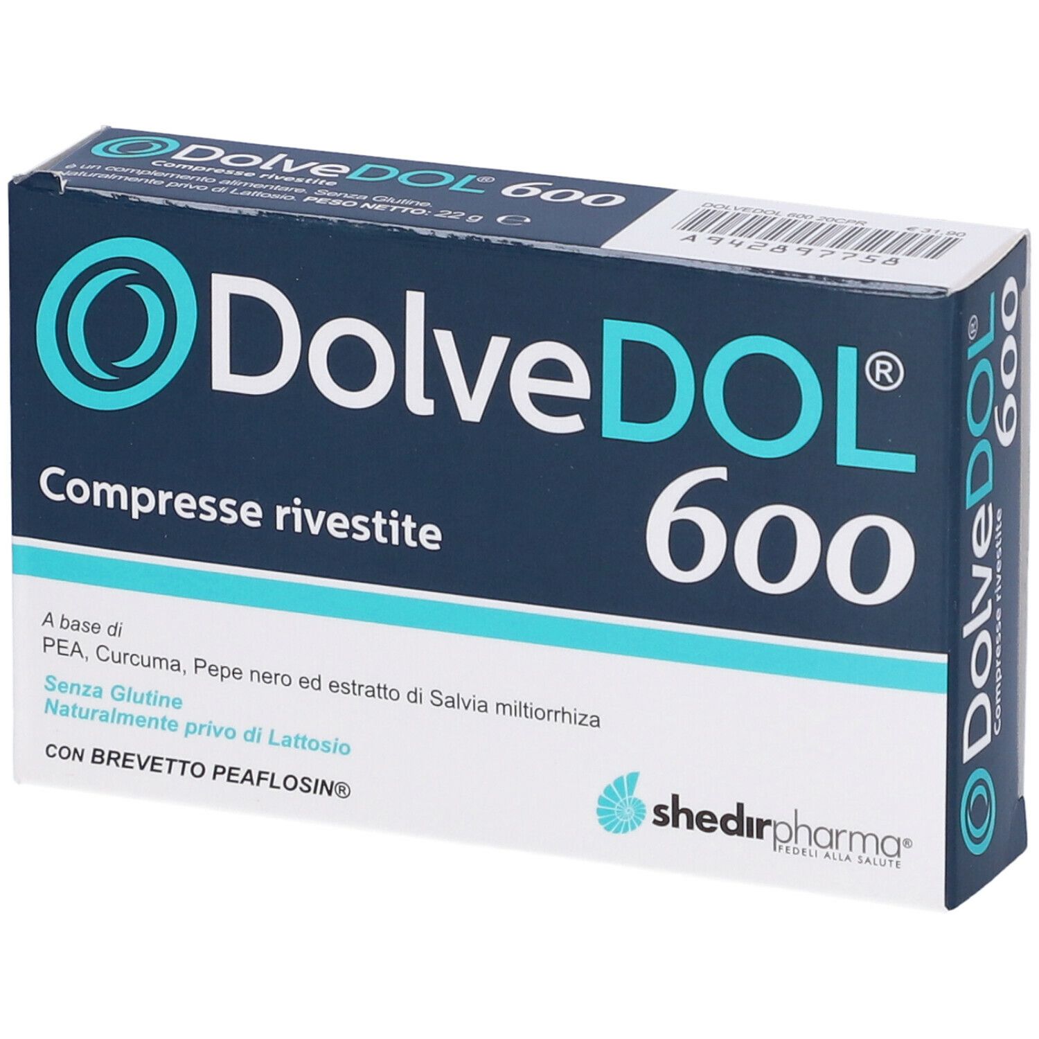 Dolvedol 600 20 Compresse