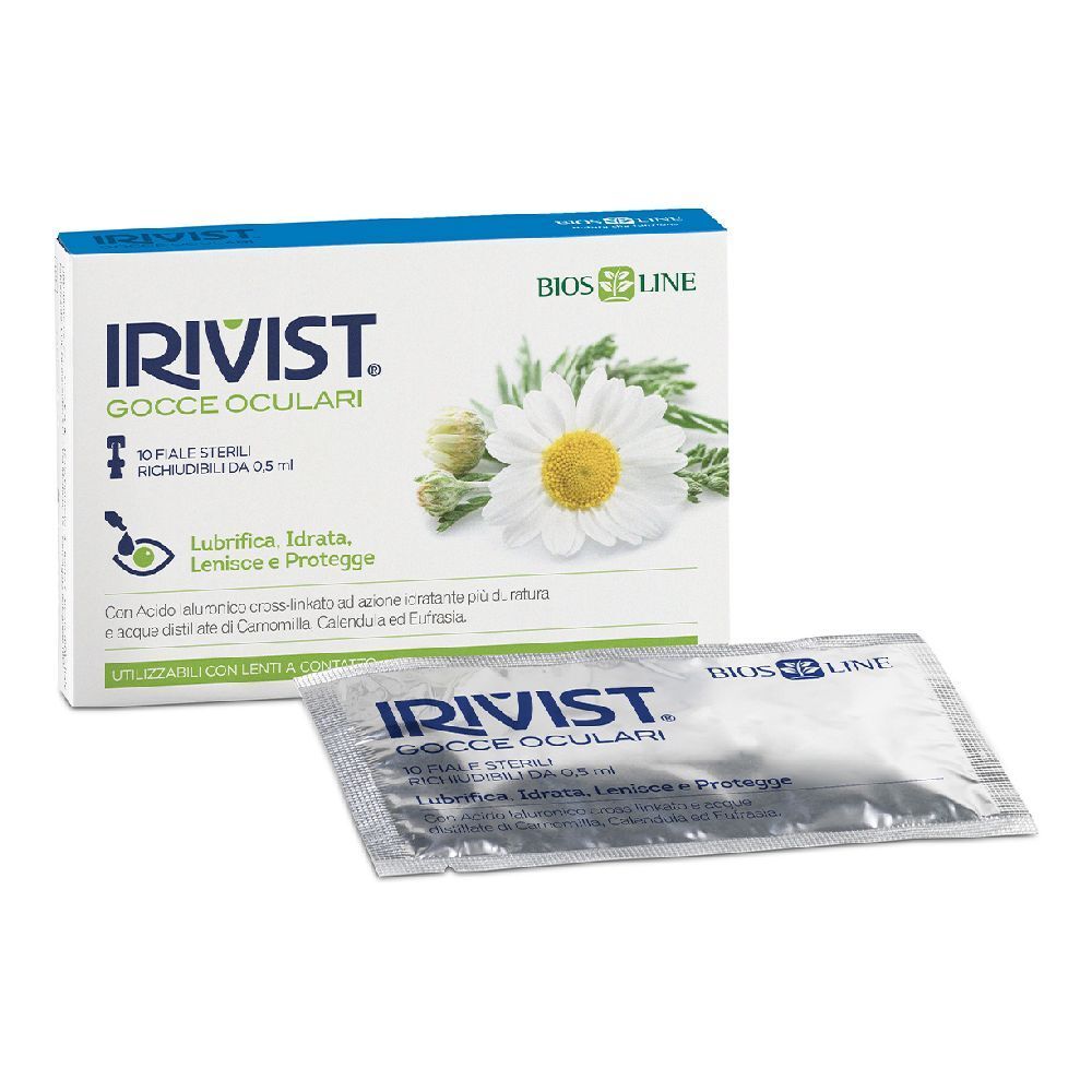 Irivist Gocce Monodose 10 Fiale 0,5 Ml Acido Ialuronico Croos