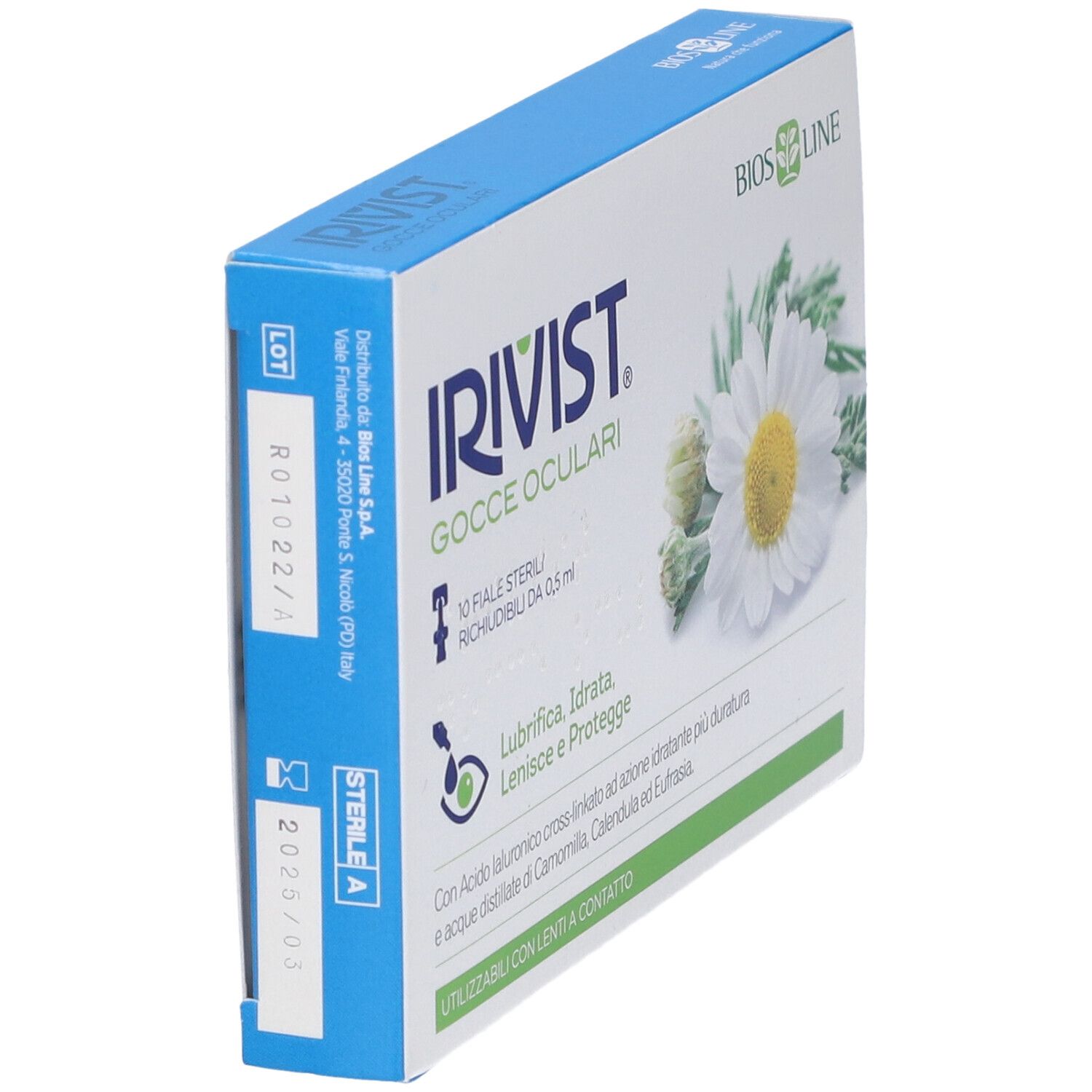 Irivist Gocce Monodose 10 Fiale 0,5 Ml Acido Ialuronico Croos
