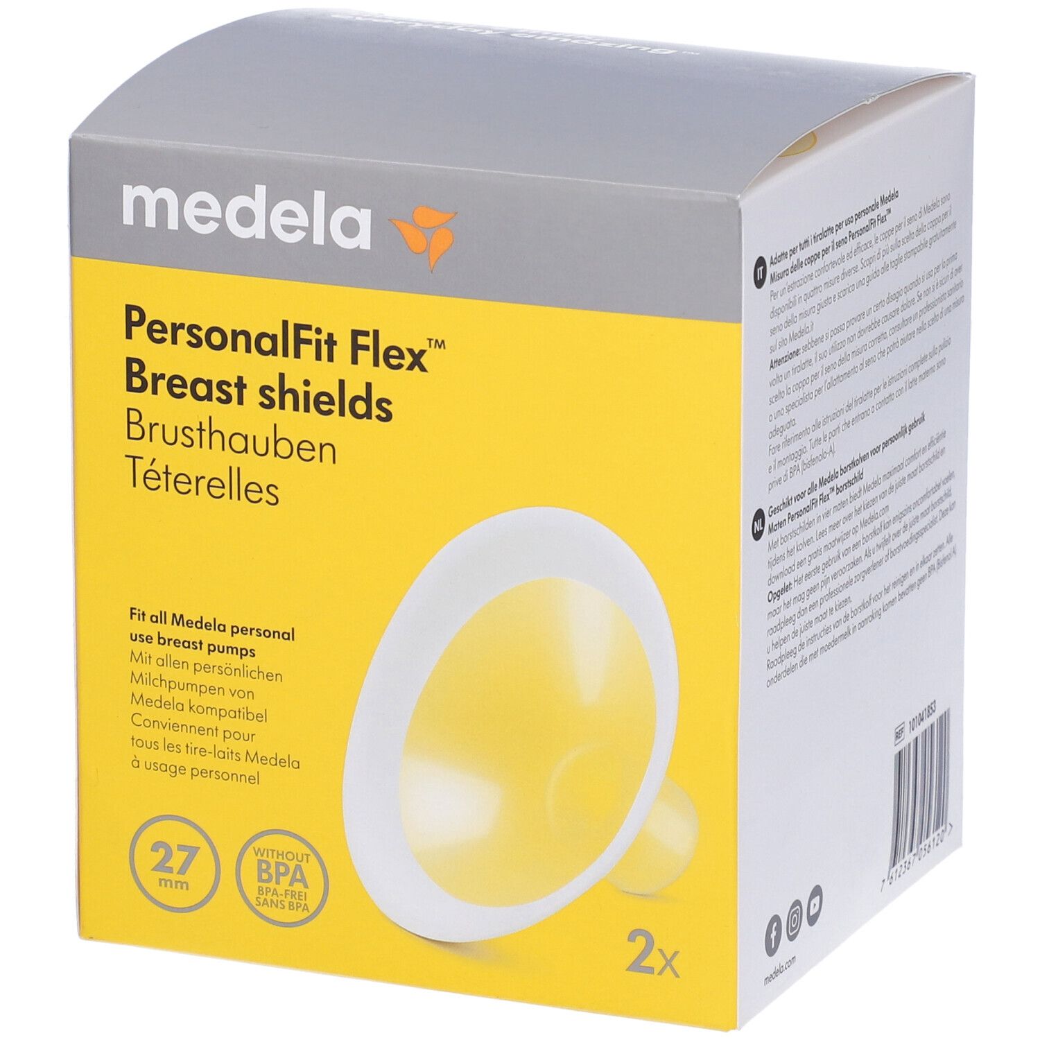 Madela Personalfit Flex Coppa per il Seno 27mm