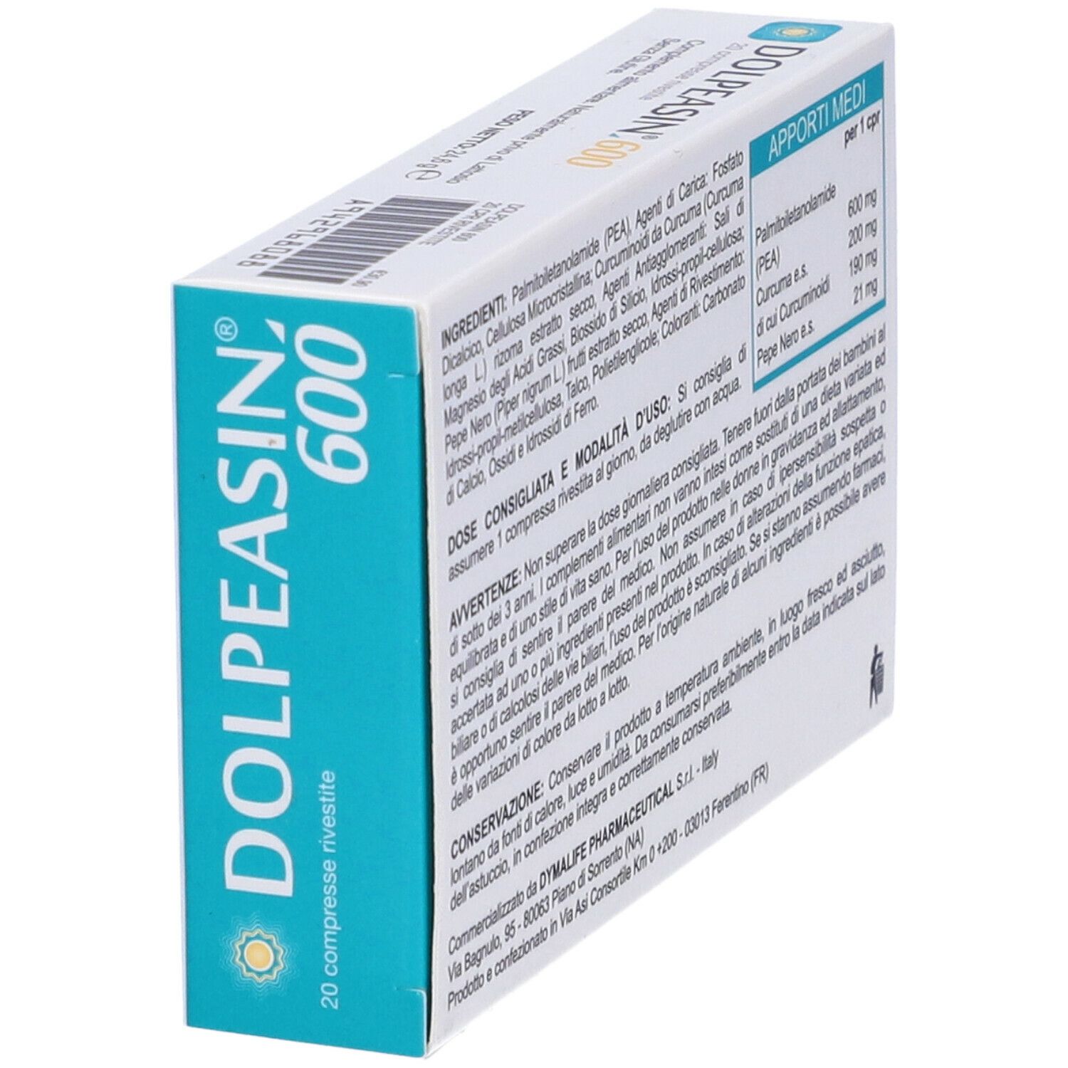 Dolpeasin 600 20 Compresse Rivestite