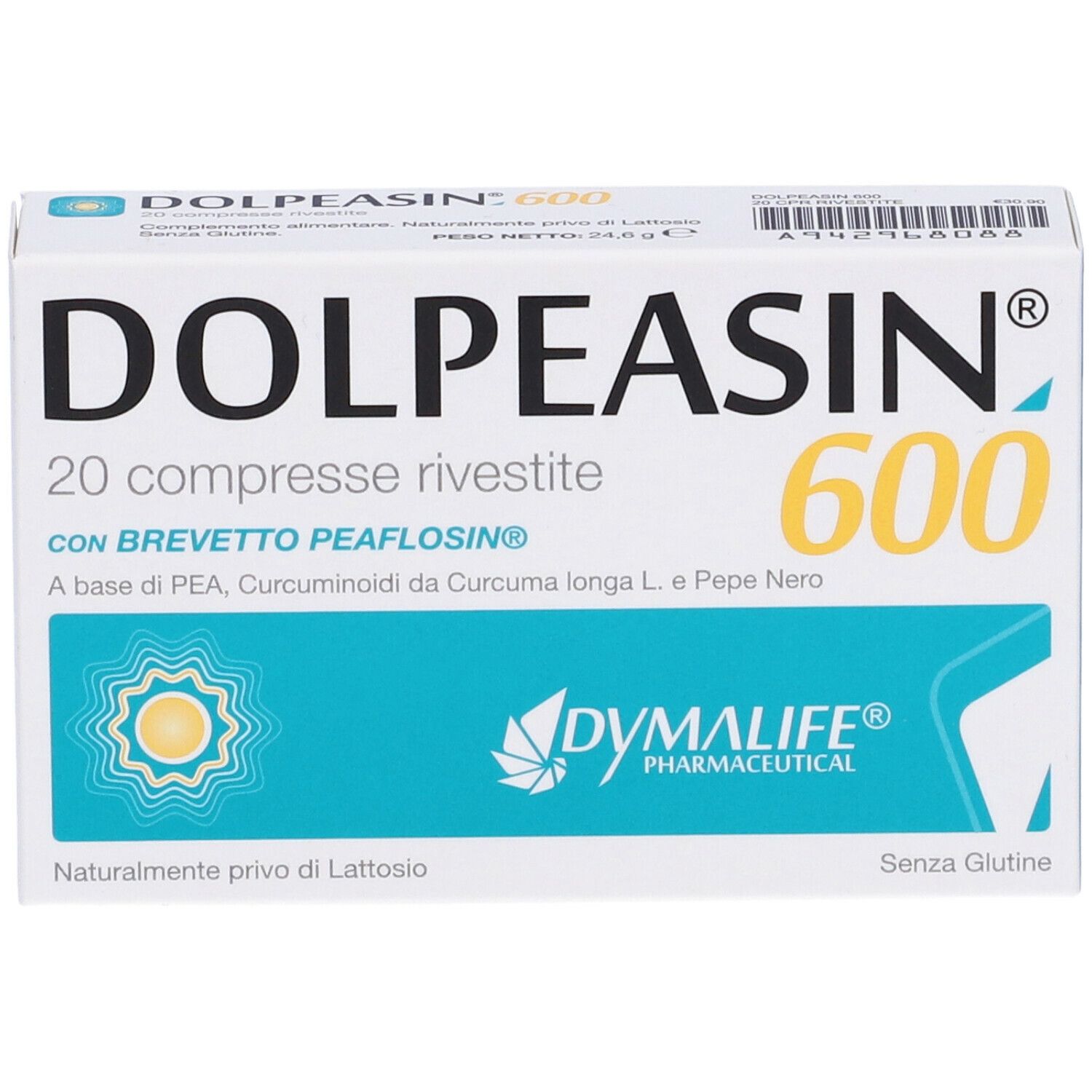 Dolpeasin 600 20 Compresse Rivestite