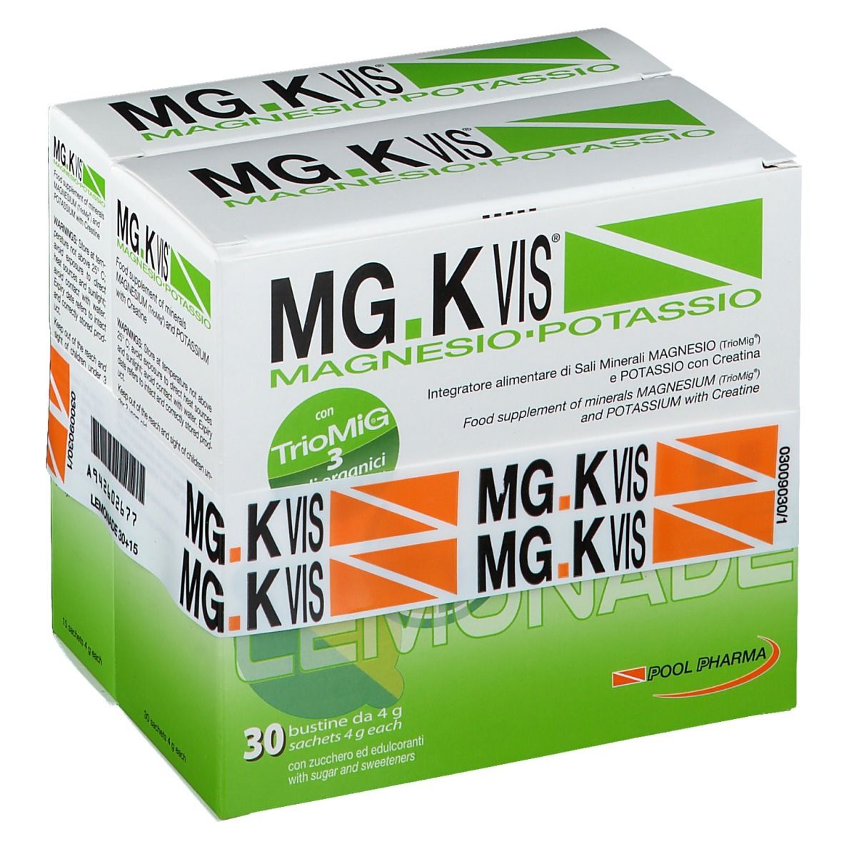 POOL PHARMA MG.K VIS® Lemonade 30+15 Bustine