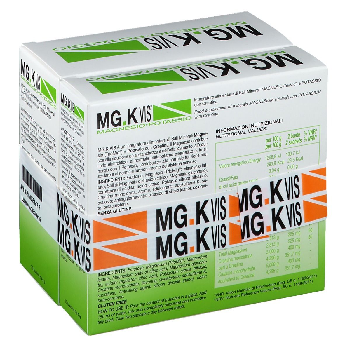 POOL PHARMA MG.K VIS® Lemonade 30+15 Bustine
