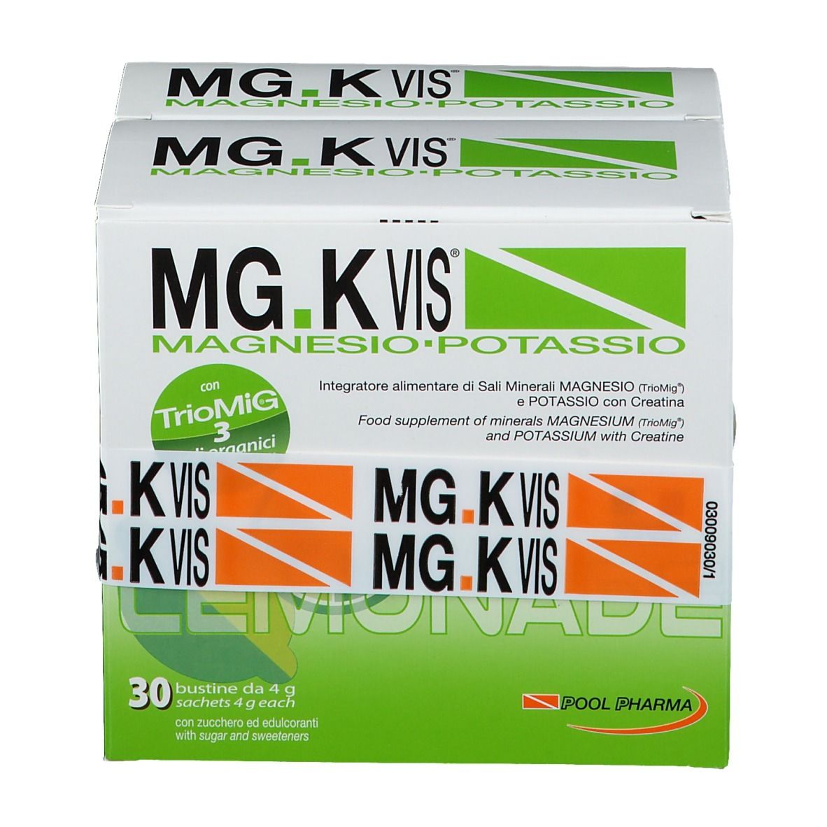 POOL PHARMA MG.K VIS® Lemonade 30+15 Bustine
