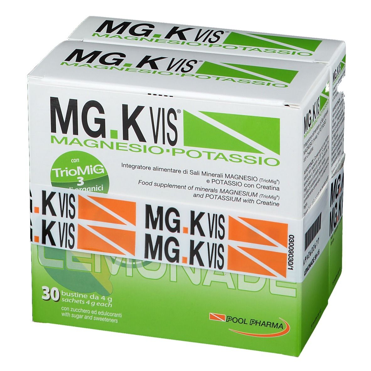 POOL PHARMA MG.K VIS® Lemonade 30+15 Bustine