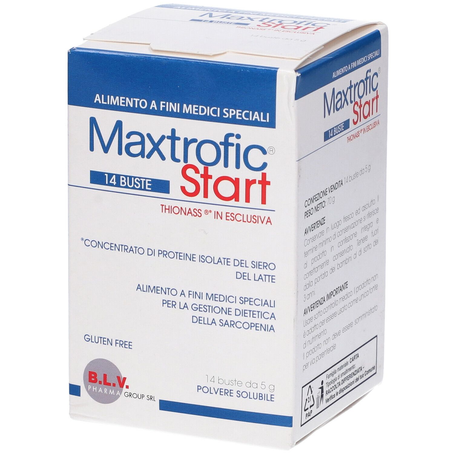 B.L.V. Pharmagroup Maxtrofic Start Bustine