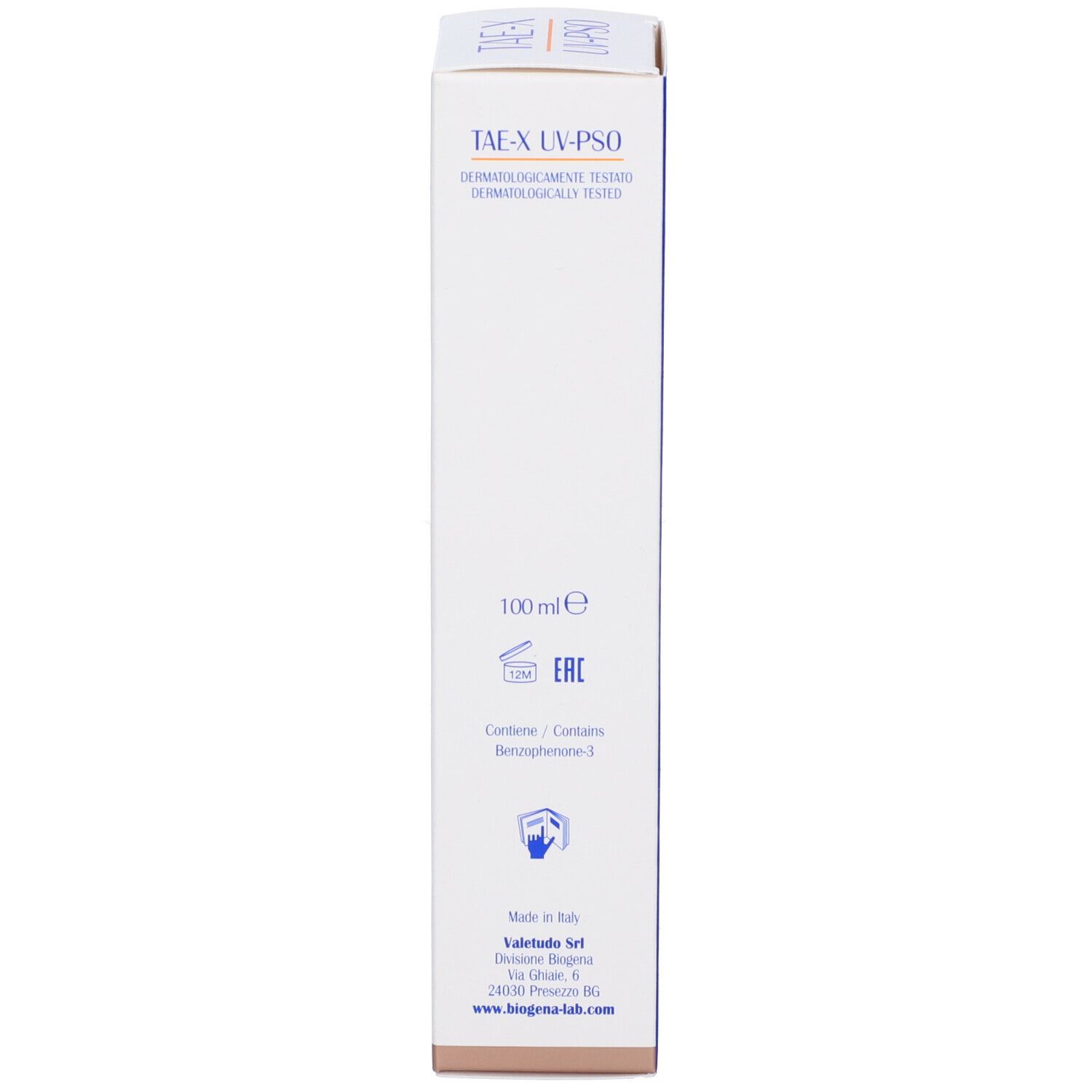 Biogena Labs TAE-X UV-PSO Crema Solare