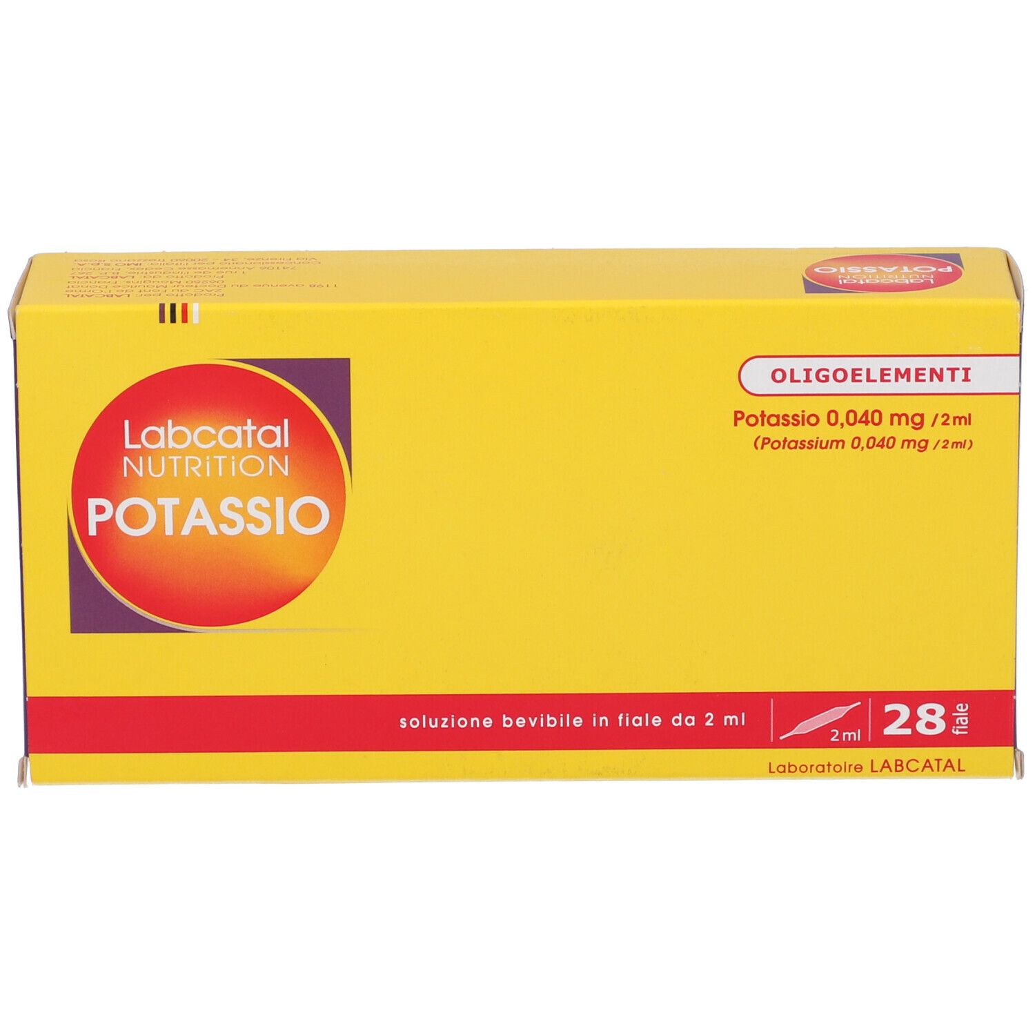 Labcatal Nutrition Potassio 28 Fiale Da 2 Ml