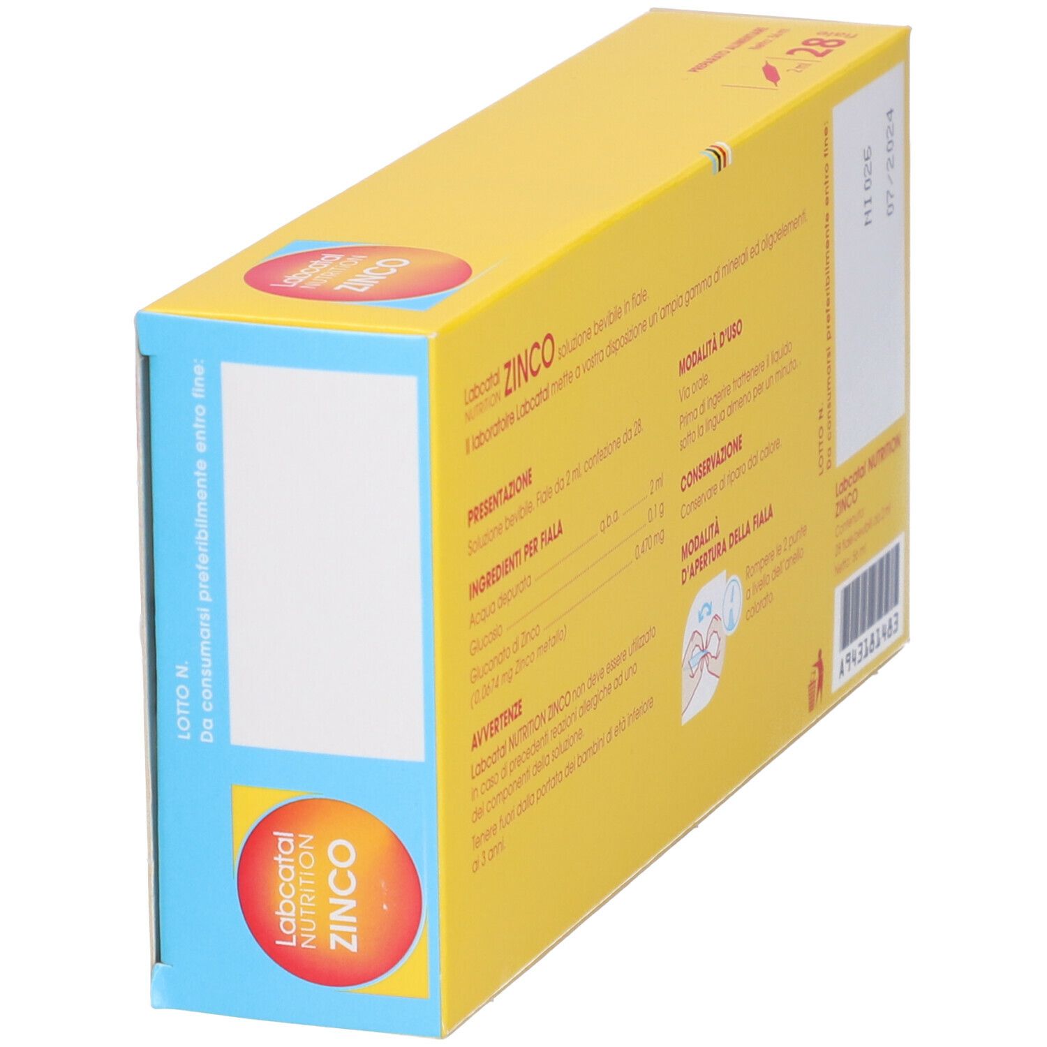 Labcatal Nutrition Zinco