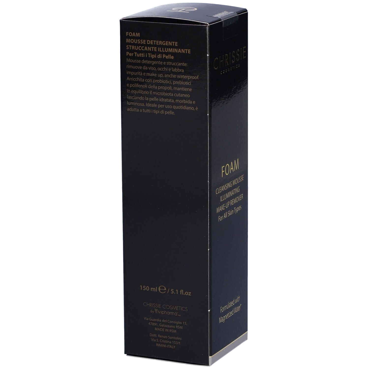 Chrissie Foam Mousse Detergente Struccante Illuminante