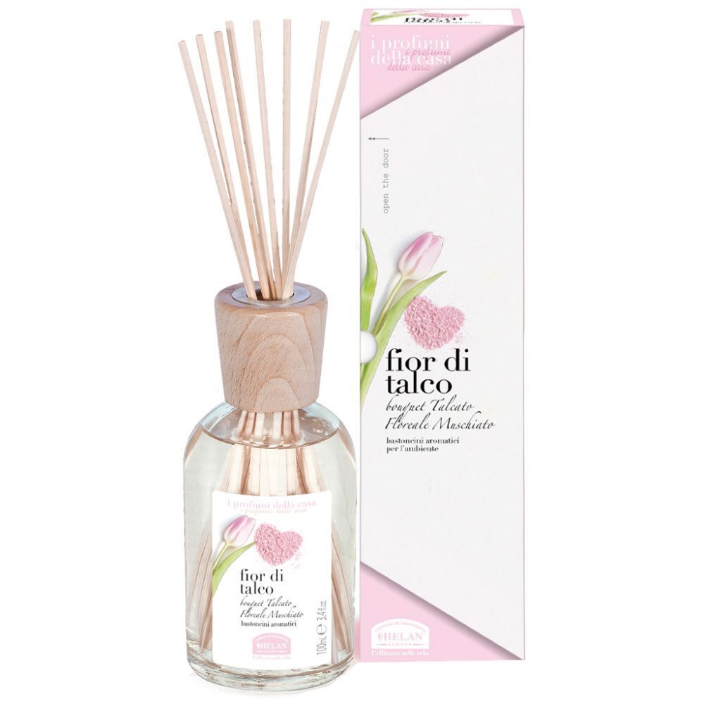 I Profumi Della Casa Fior Di Talco-Bastoncini Aromatici 100 Ml