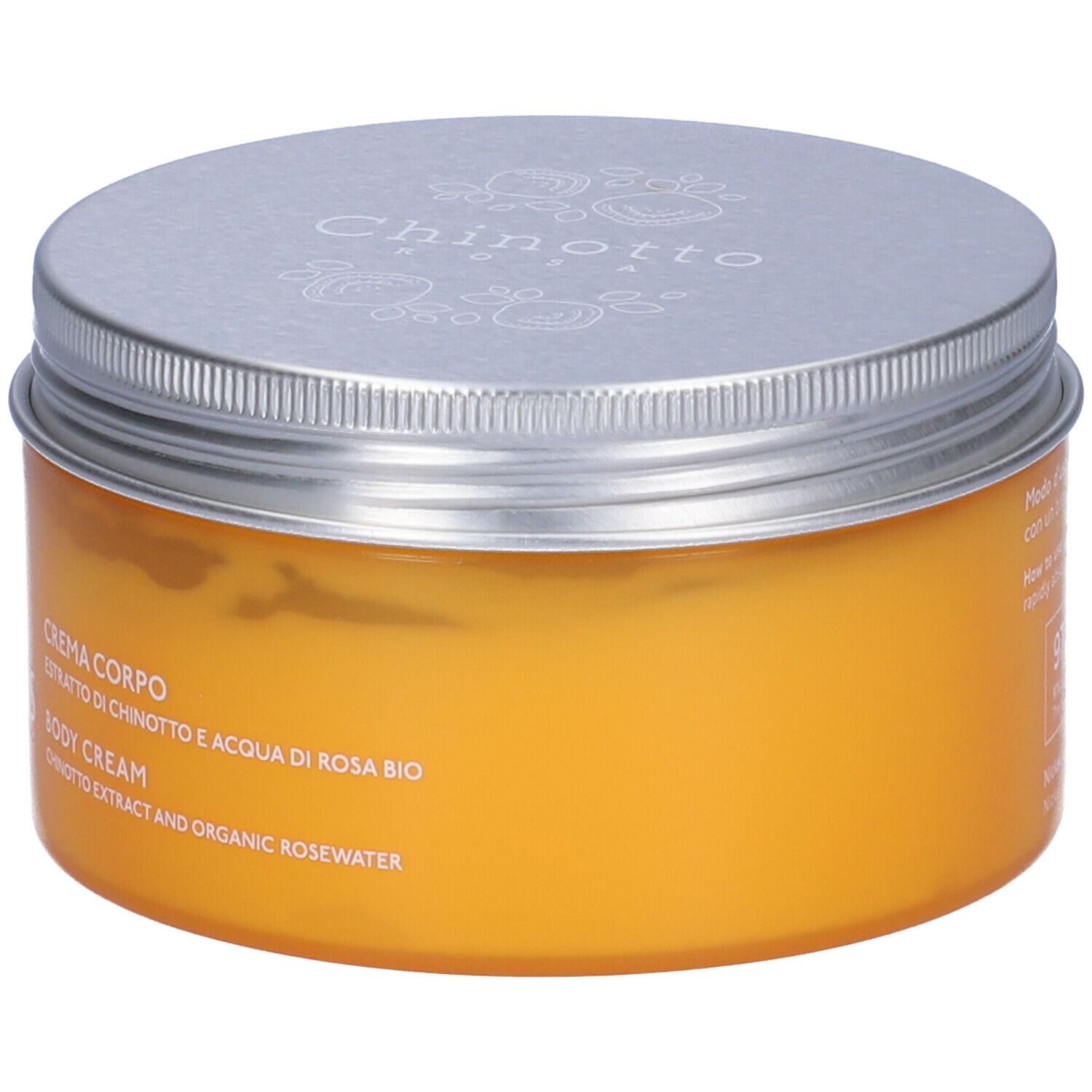 NATURE'S Chinotto Rosa Crema Corpo Estratto di chinotto e acqua di rosa bio