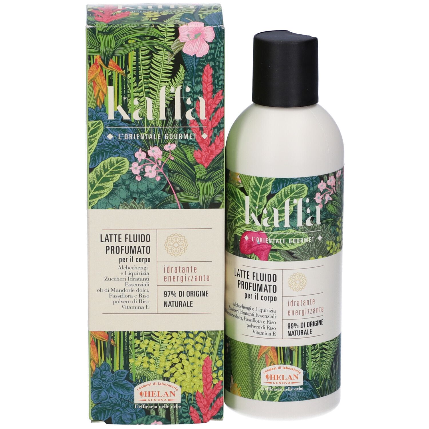 Helan Kaffa Latte Fluido Profumato Per Il Corpo 200 Ml