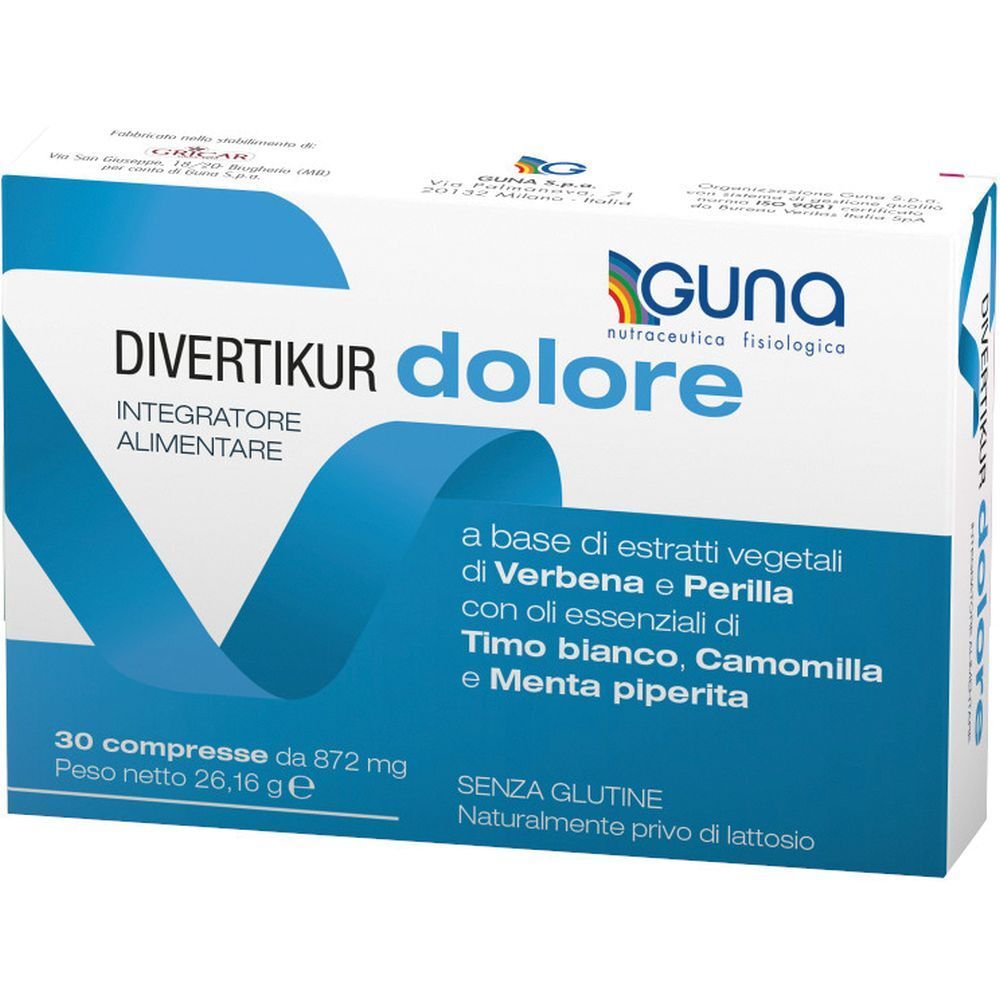 Divertikur Dolore 30 Compresse
