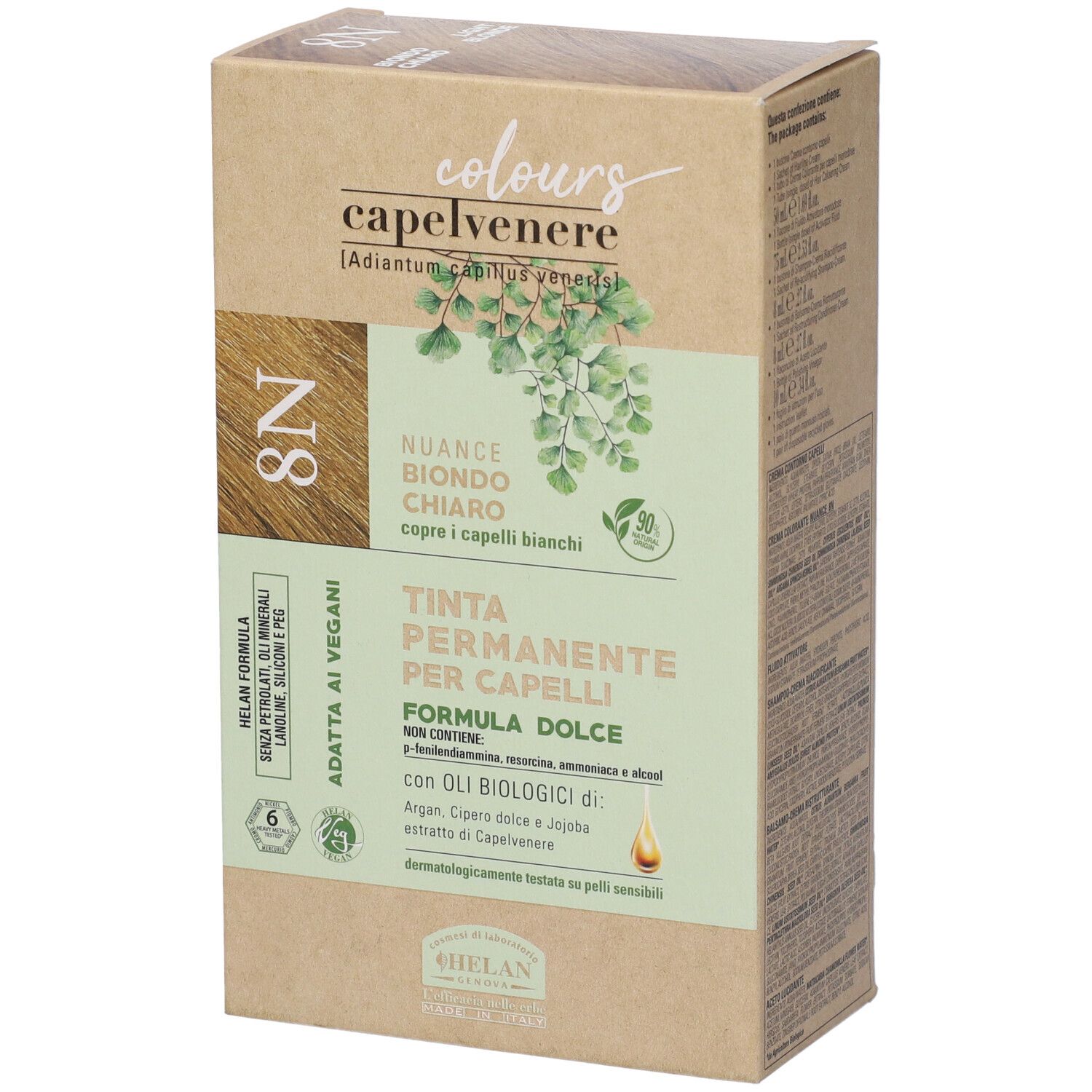 Capelvenere Colours Tinta Capelli 8N Biondo Chiaro
