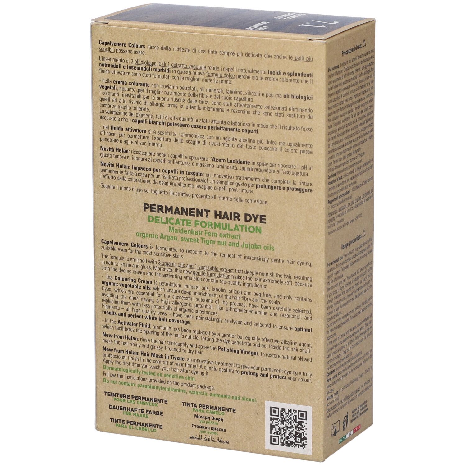 Capelvenere Colours Tinta Capelli 7,1N Biondo Cenere