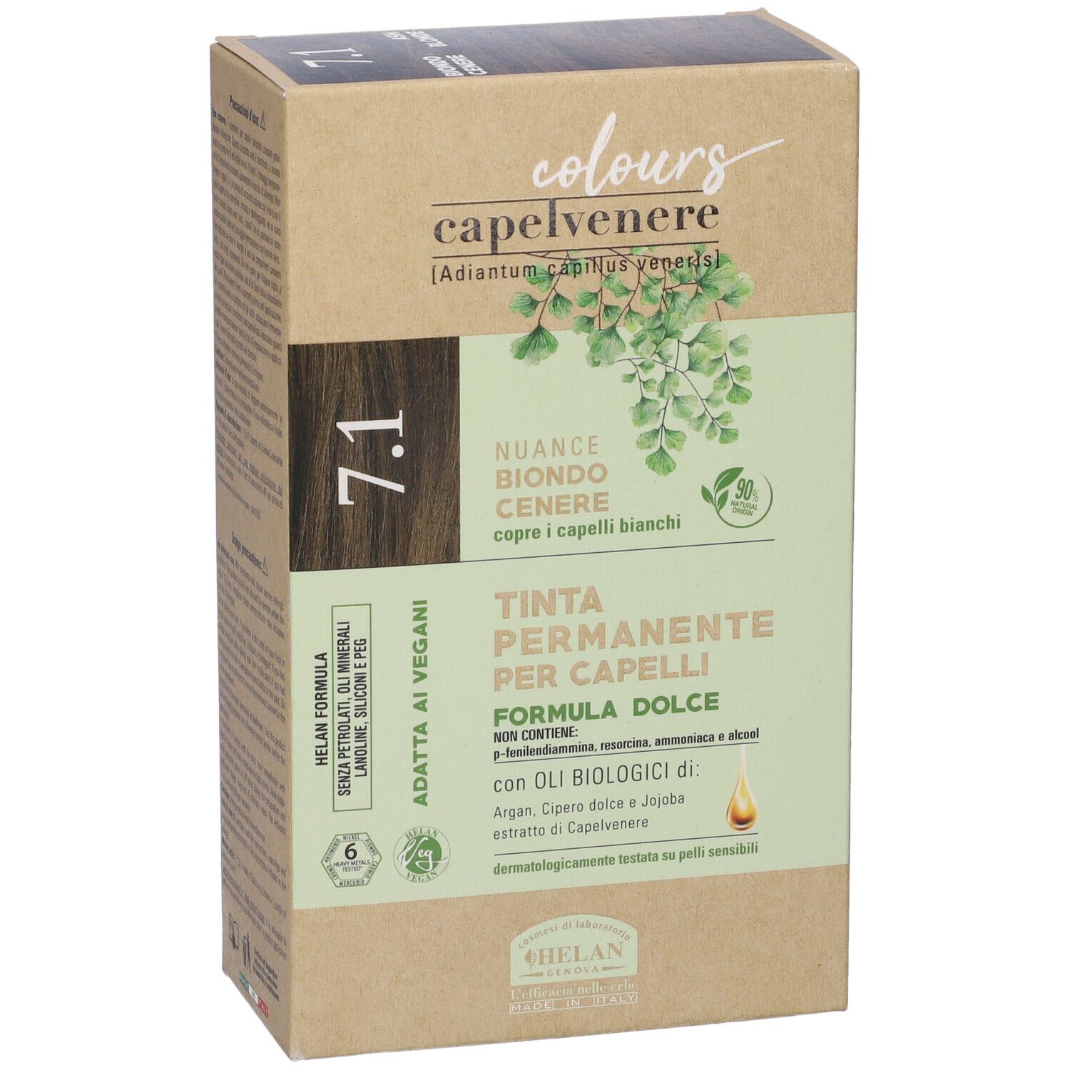Capelvenere Colours Tinta Capelli 7,1N Biondo Cenere