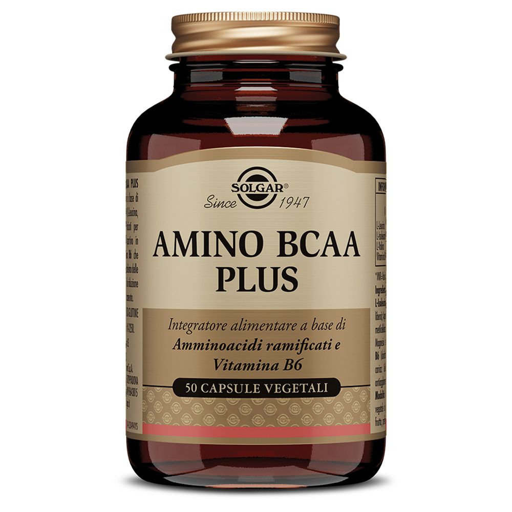 Solgar Amino BCAA Plus Capsule Vegetali