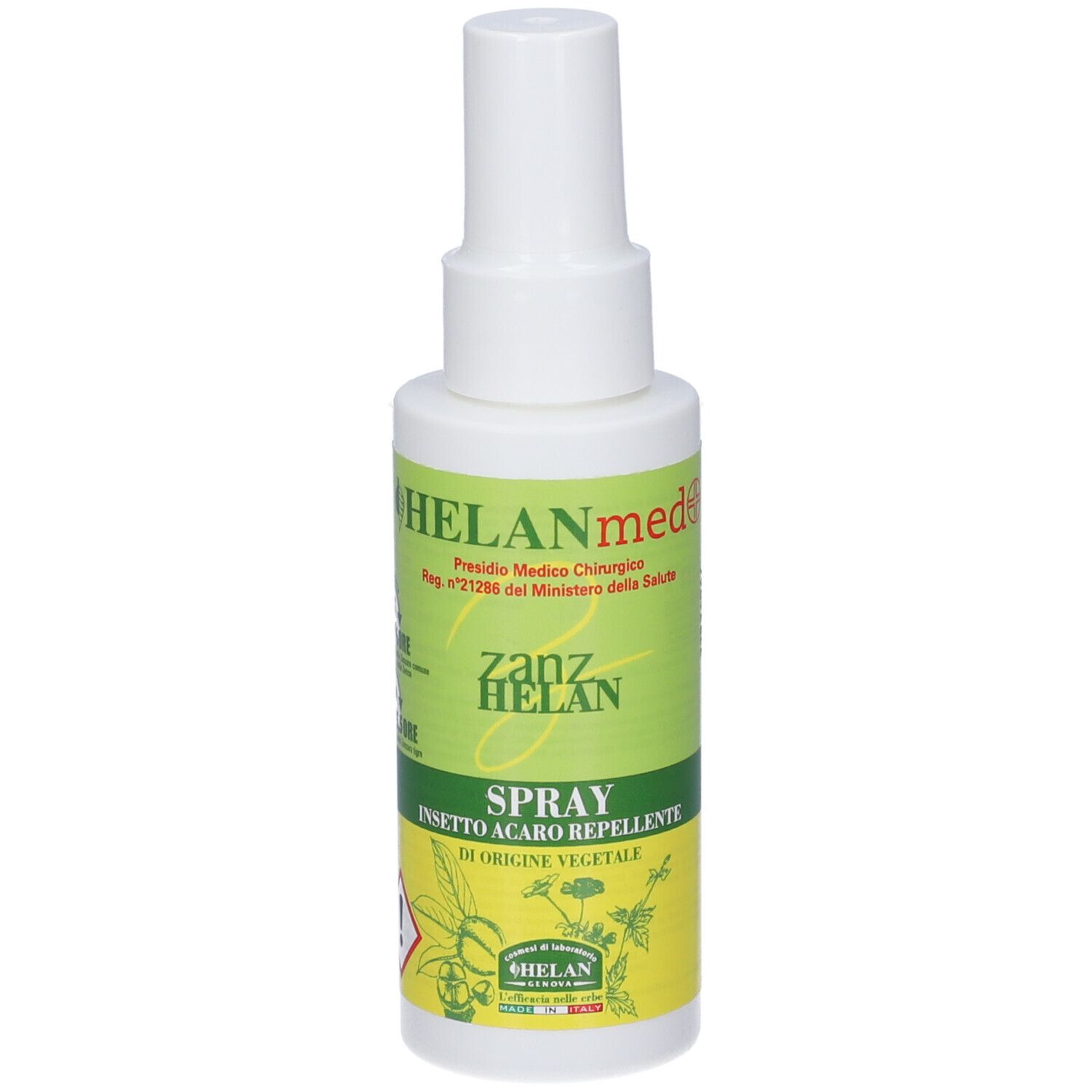 Zanzhelan Insettorepellente Vegetale Spray Ecologico - risparmia il 10% con il codice: helan10
