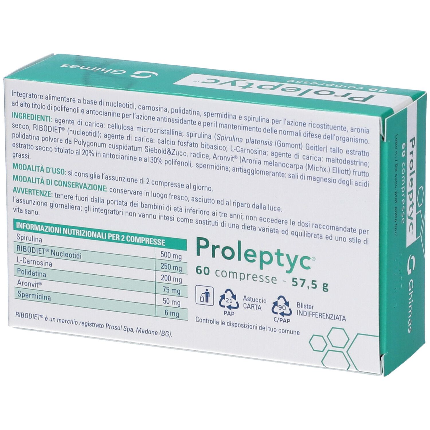 Proleptyc 60 Compresse