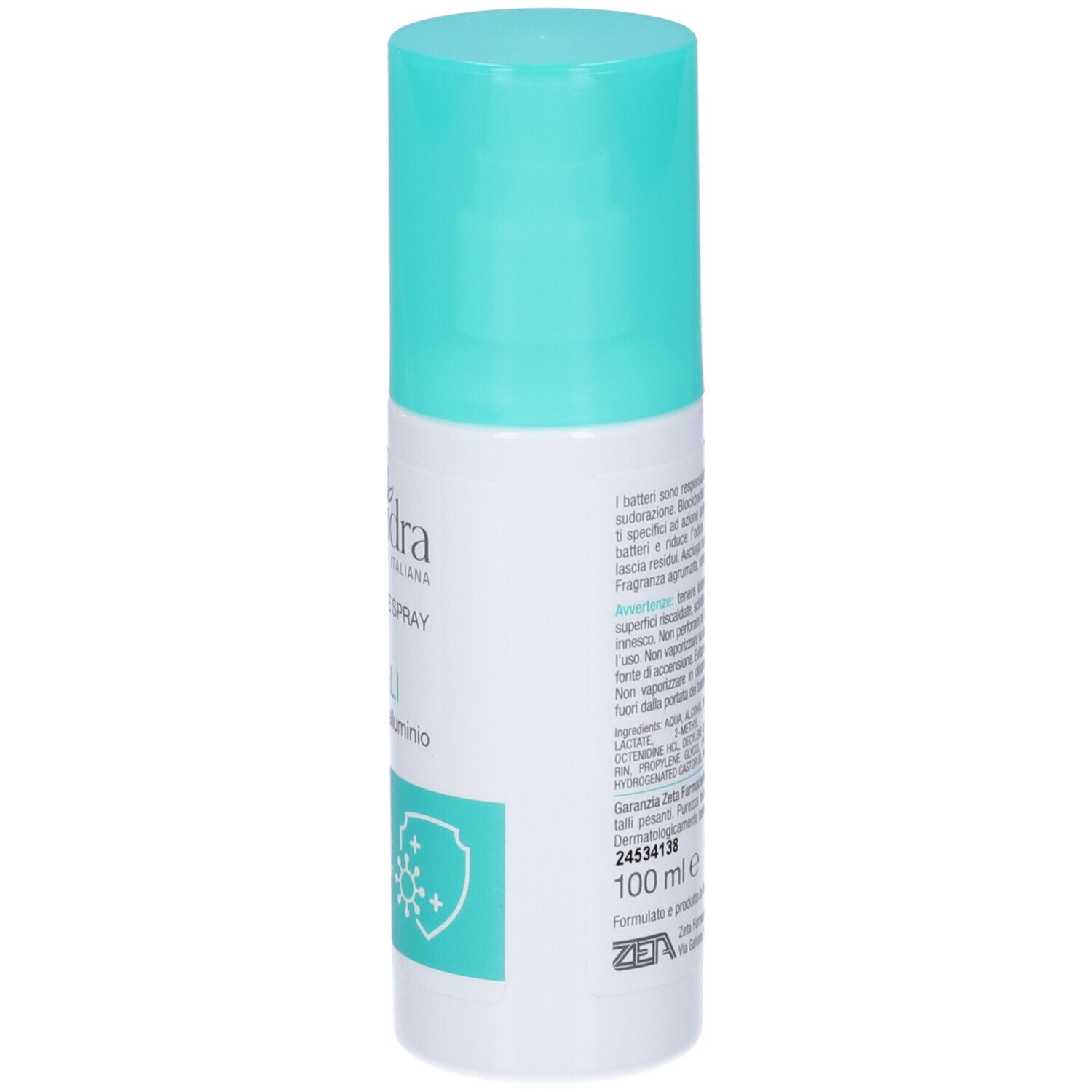 Euphidra Deo Spray Pelli Normali  100 Ml