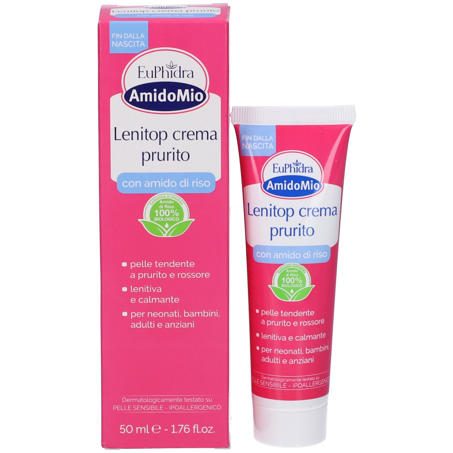 Euphidra Amido Crema Lenitop Prurito 50 Ml
