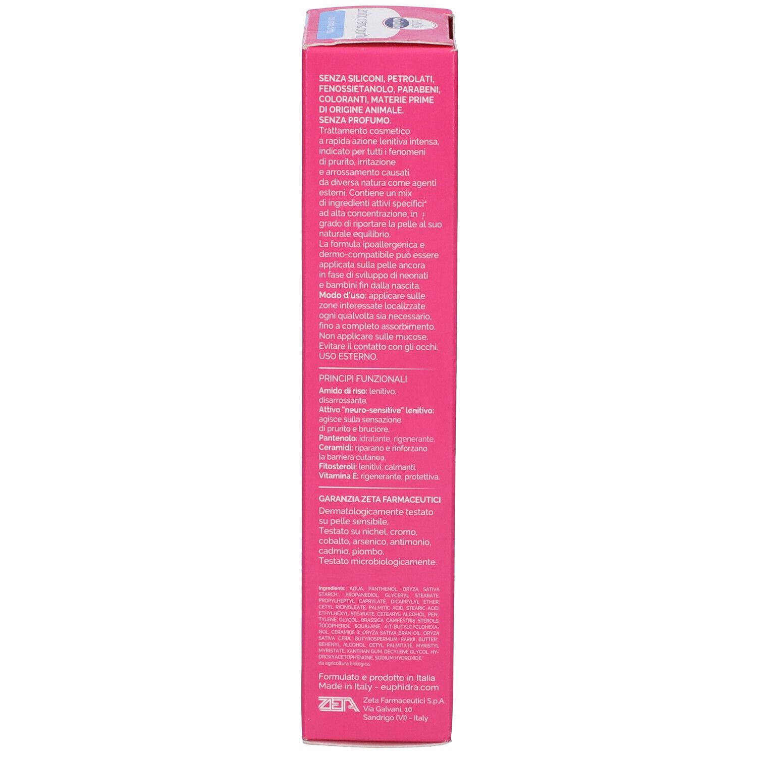 Euphidra Amido Crema Lenitop Prurito 50 Ml