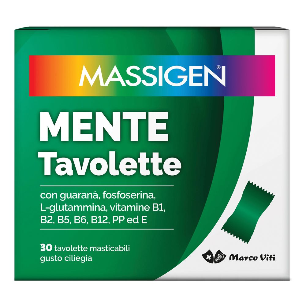 Massigen Mente 30 Tavolette Masticabili