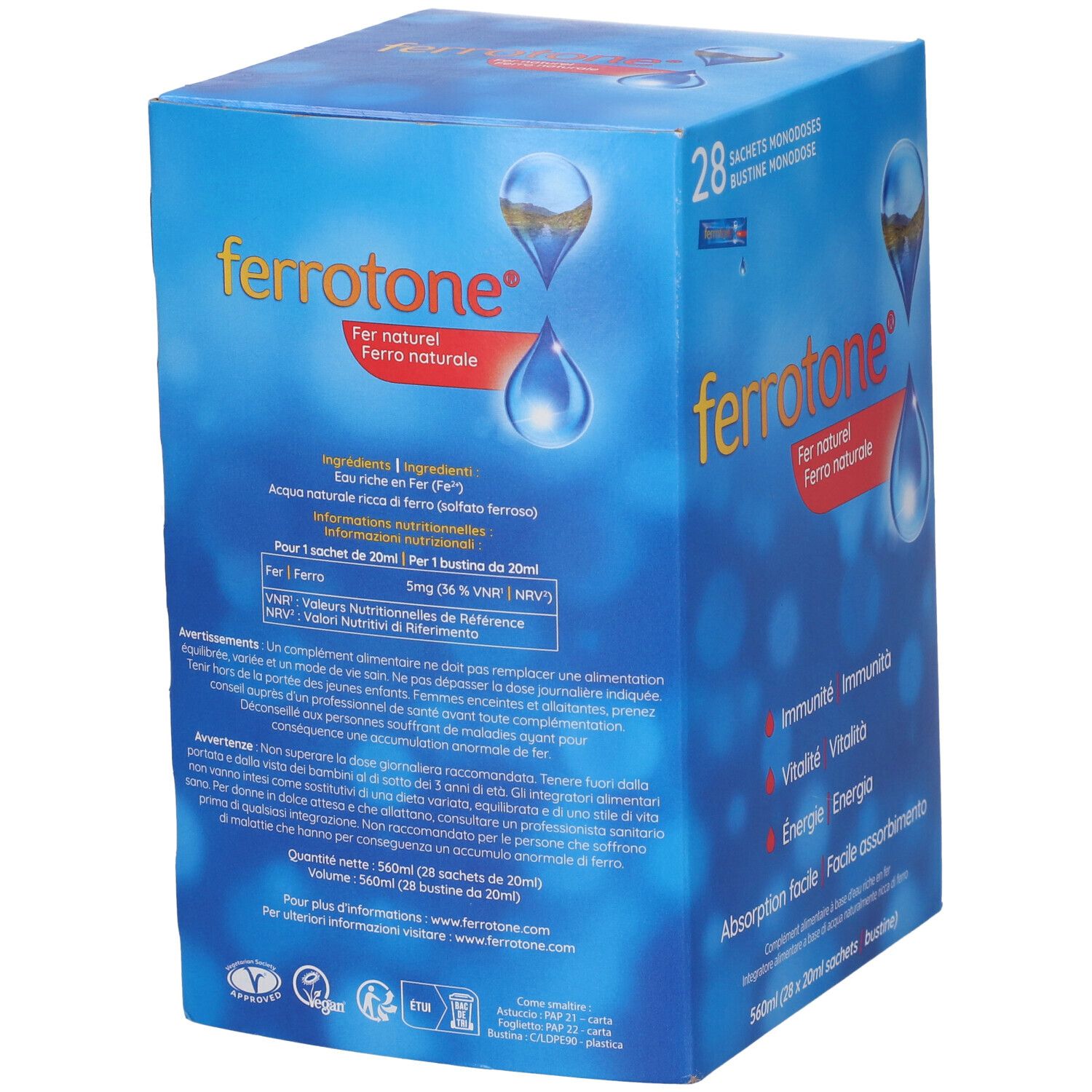 Ferrotone 28 Bustine