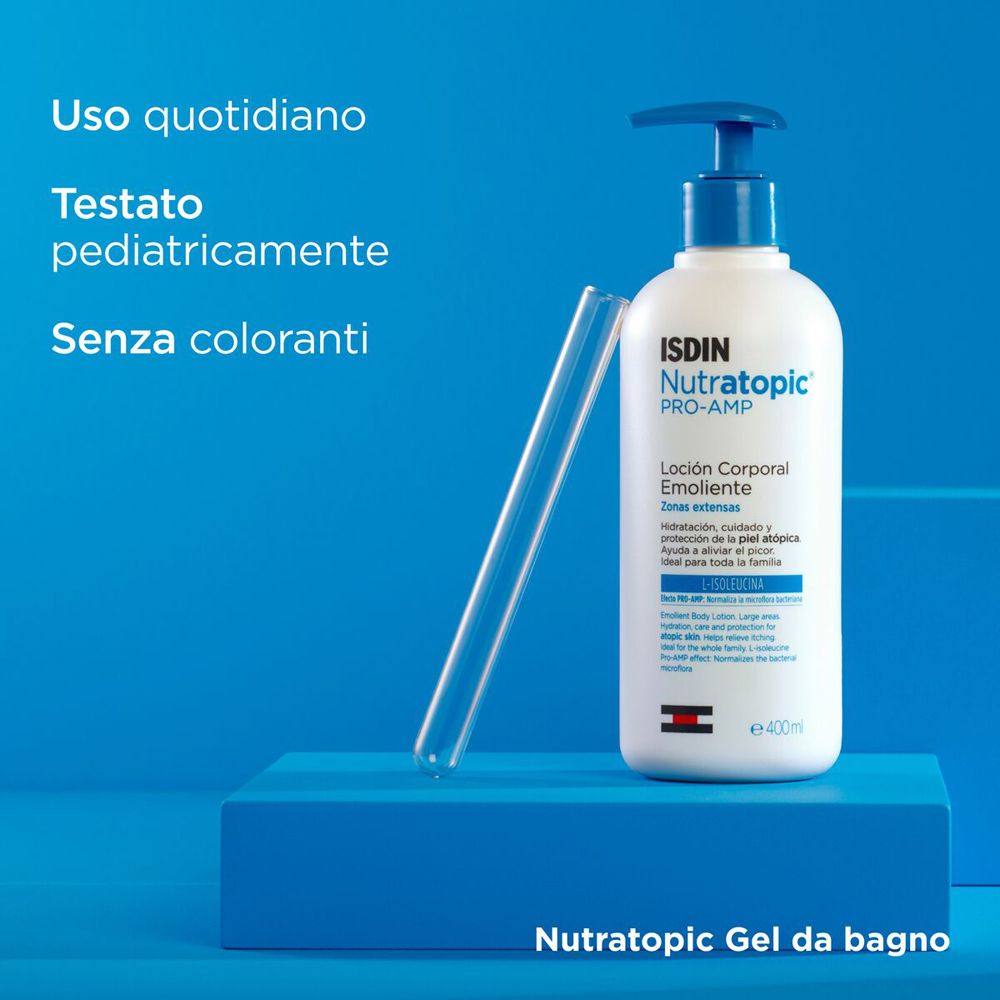 ISDIN Nutratopic Pro-Amp Lozione Corpo Emolliente 400ml