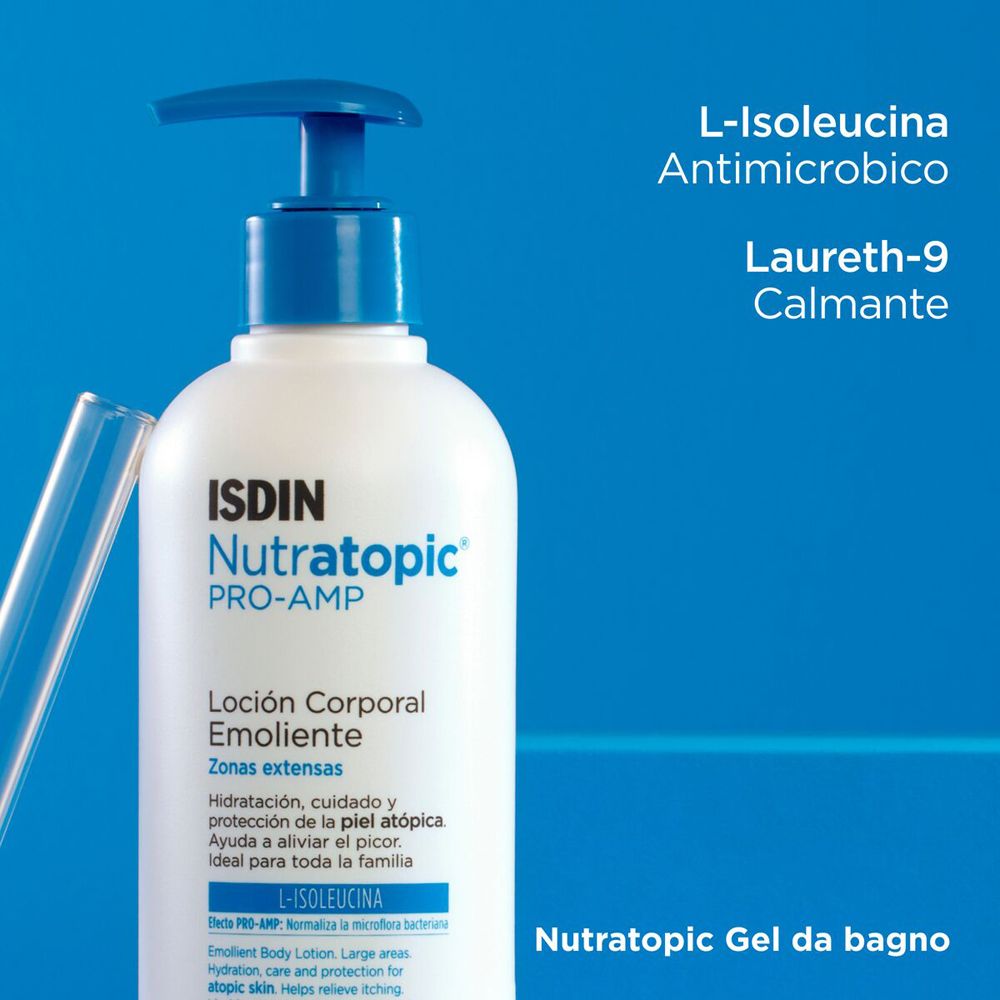 ISDIN Nutratopic Pro-Amp Lozione Corpo Emolliente 400ml
