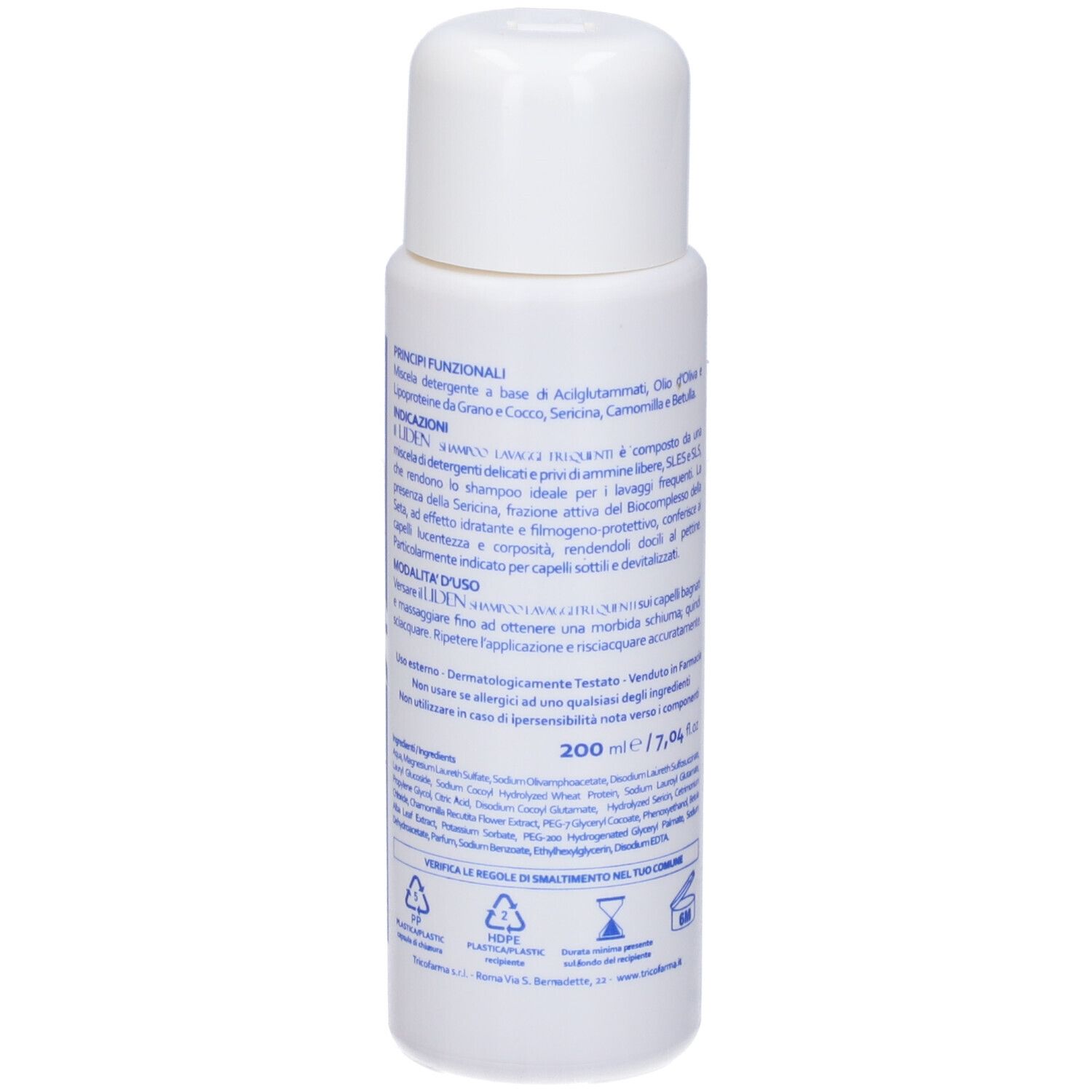 Liden Shampoo Lavaggi Frequenti 200 Ml