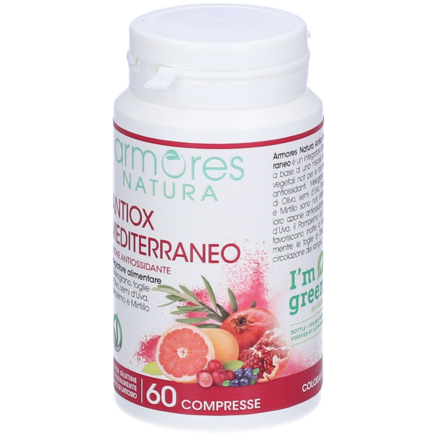 Armores Natura Antiox Mediterraneo Integratore Antiossidante 60 Compresse