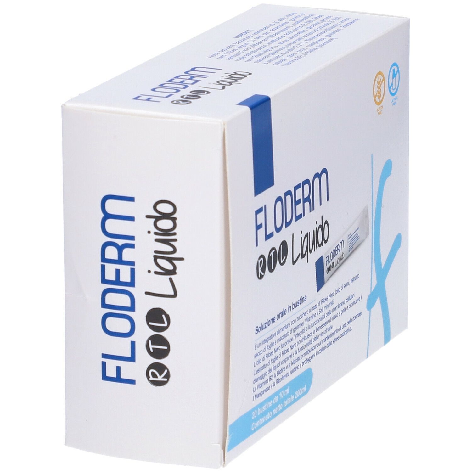 Floderm Rtl Liquido 20 Bustine 10 Ml