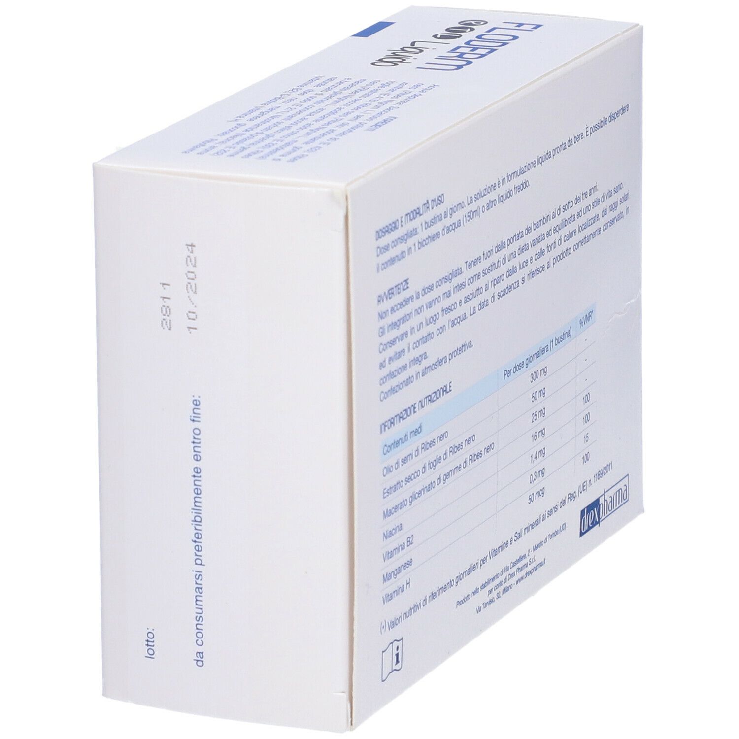 Floderm Rtl Liquido 20 Bustine 10 Ml