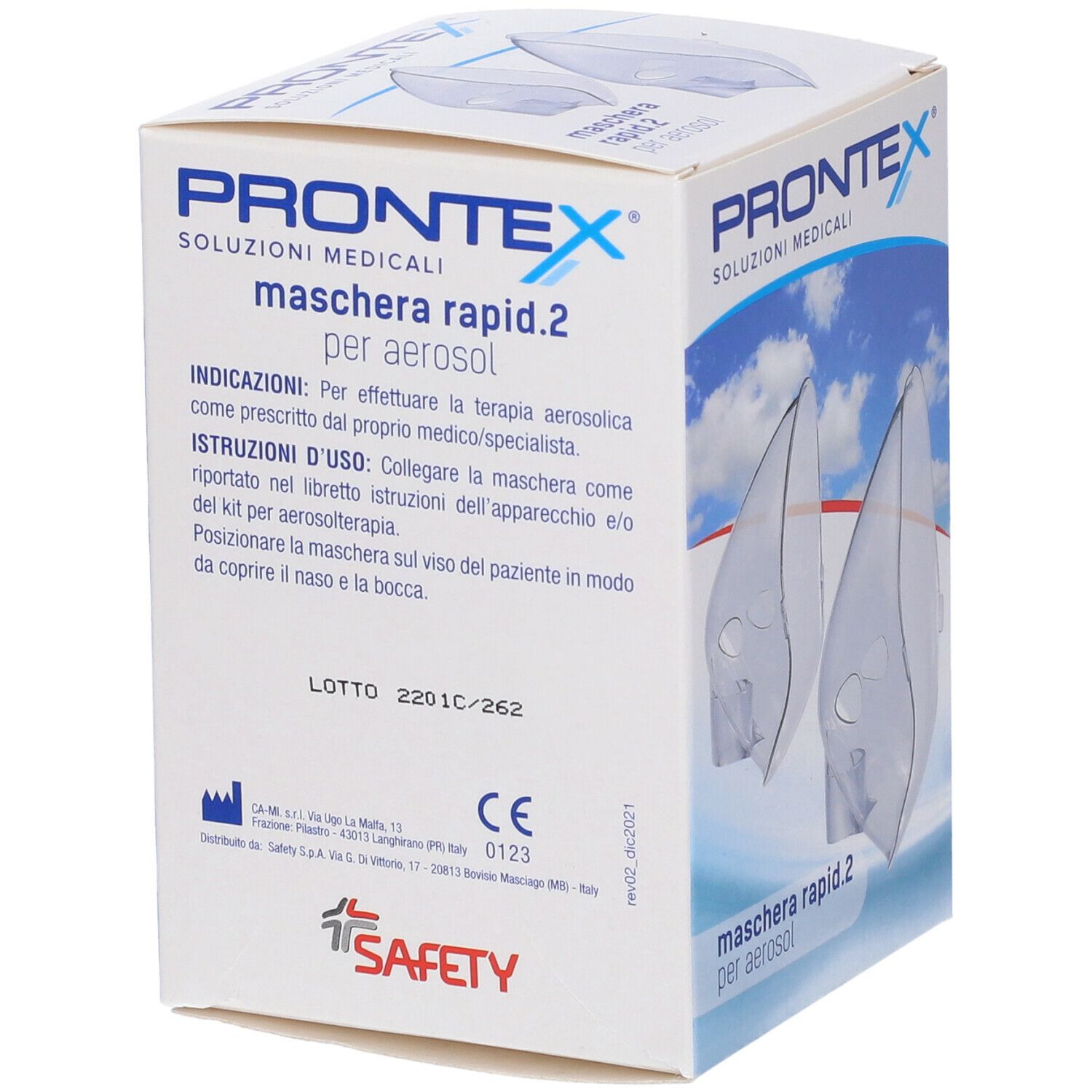 Safety Prontex Rapid Mask Kit Per Aerosol