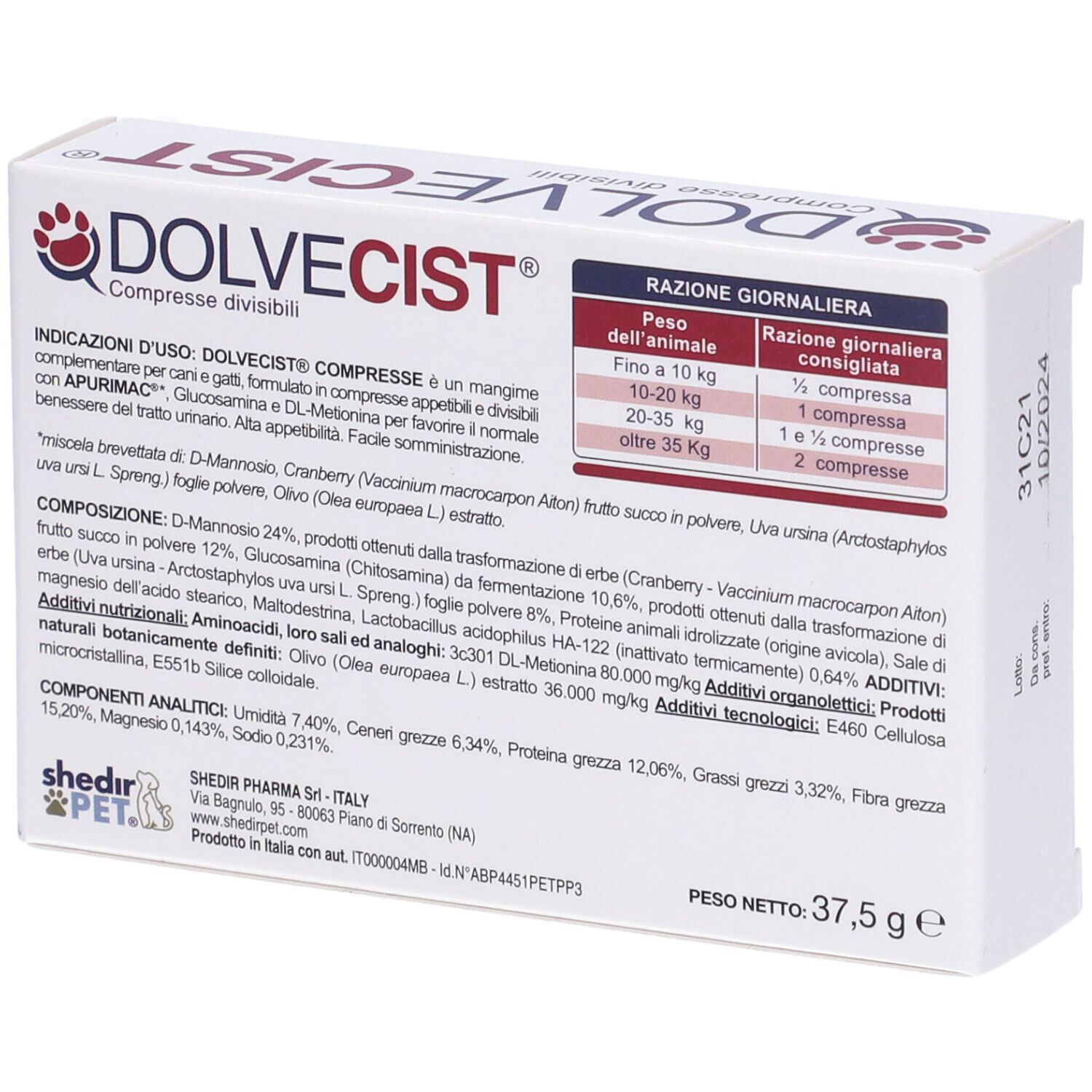 Dolvecist 30Cpr