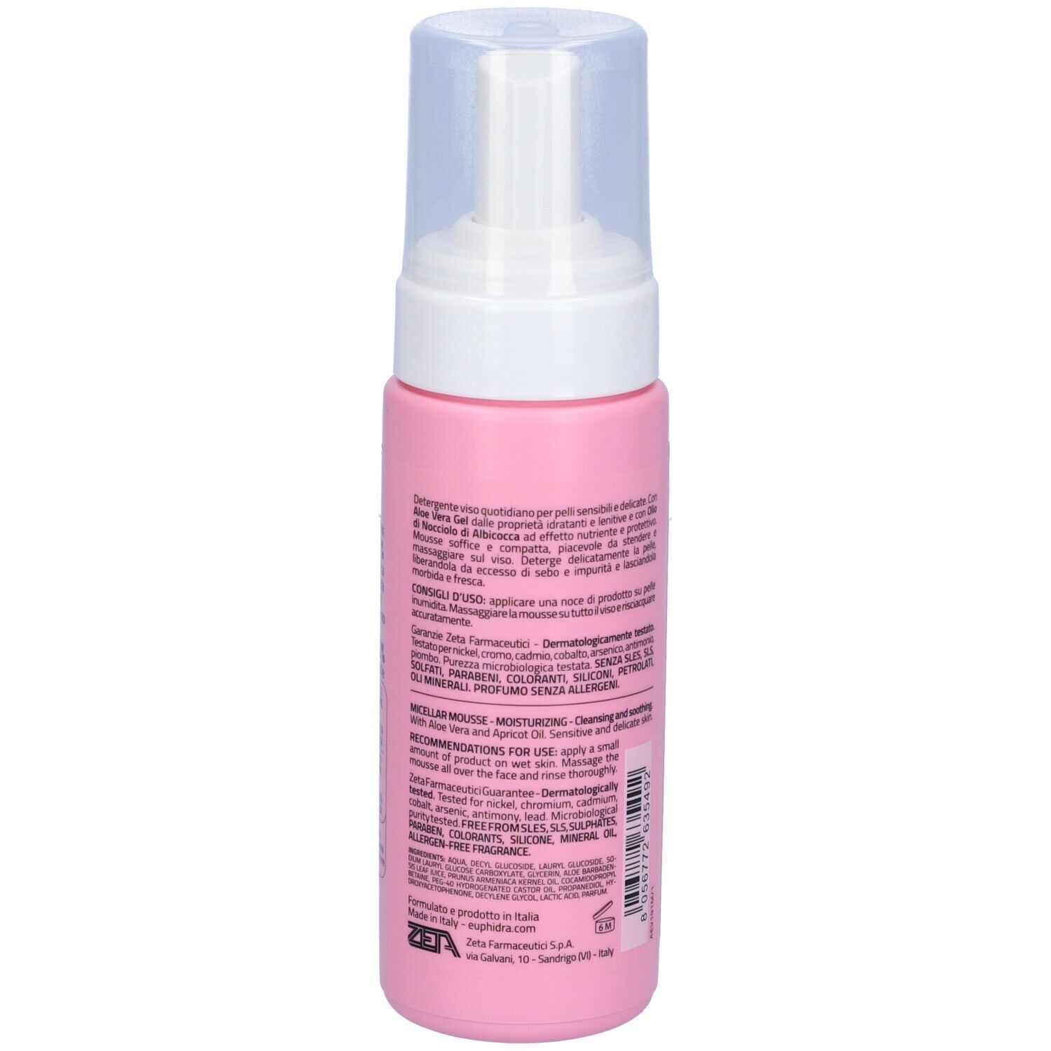 Euphidra Mousse Micellare Idratante
