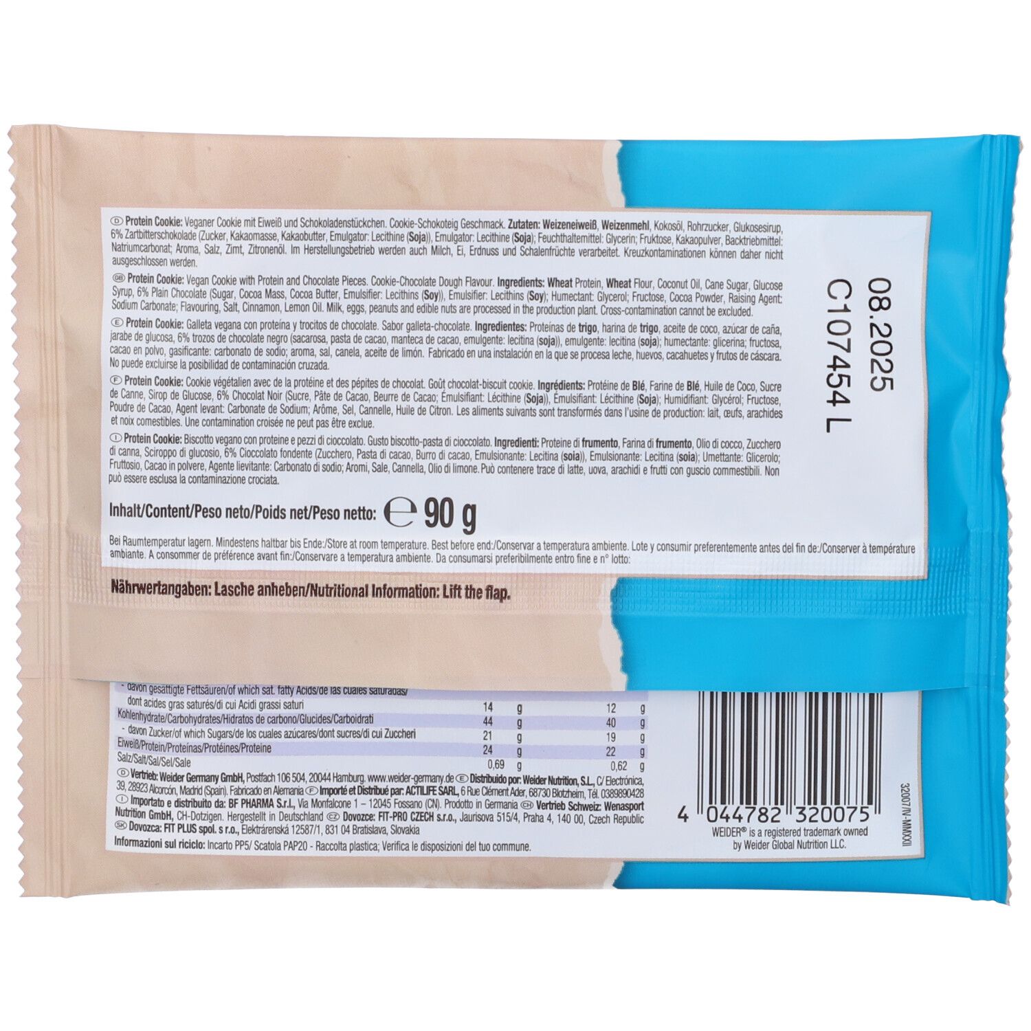 Weider Protein Cookie Dough