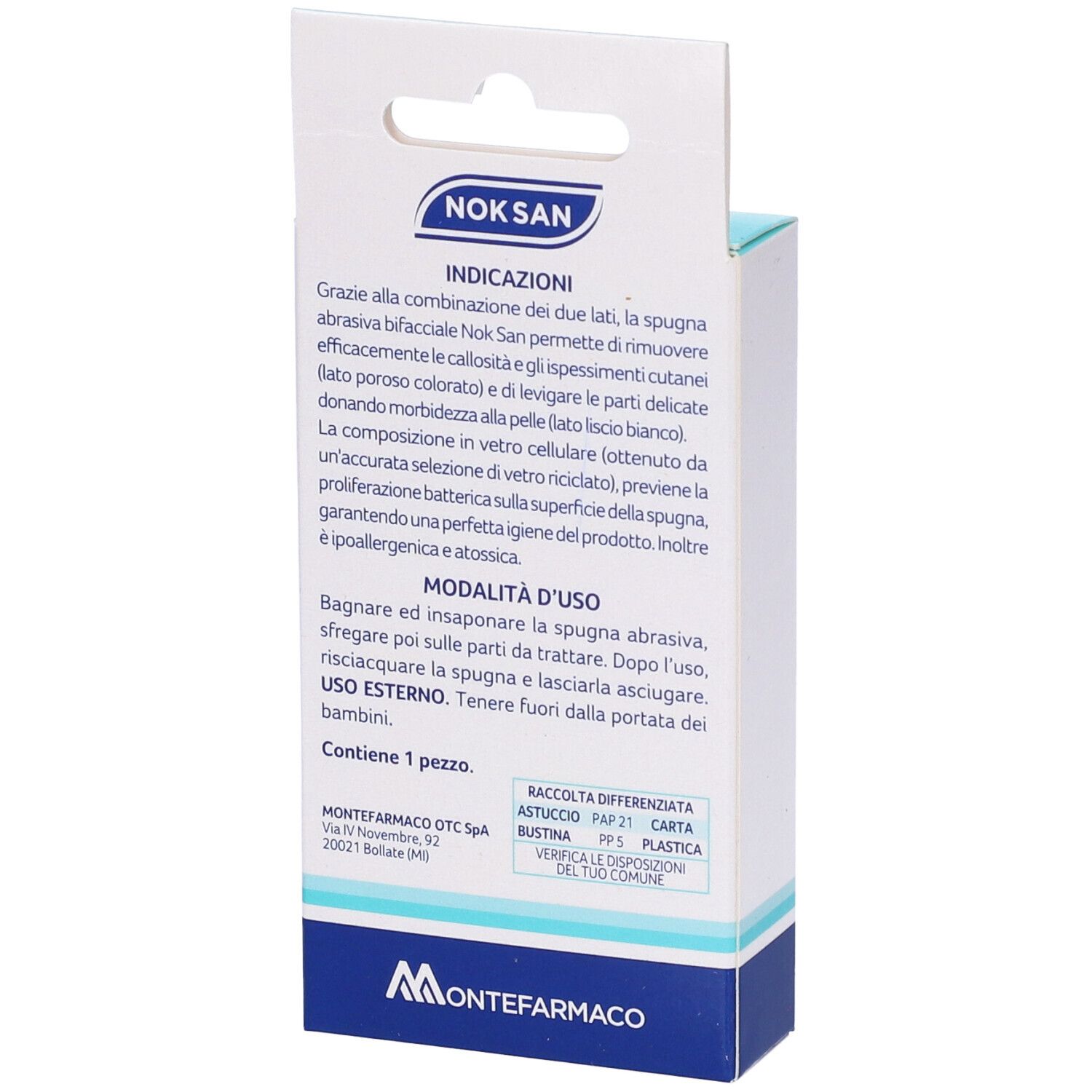 Noksan Spugna Bifacciale