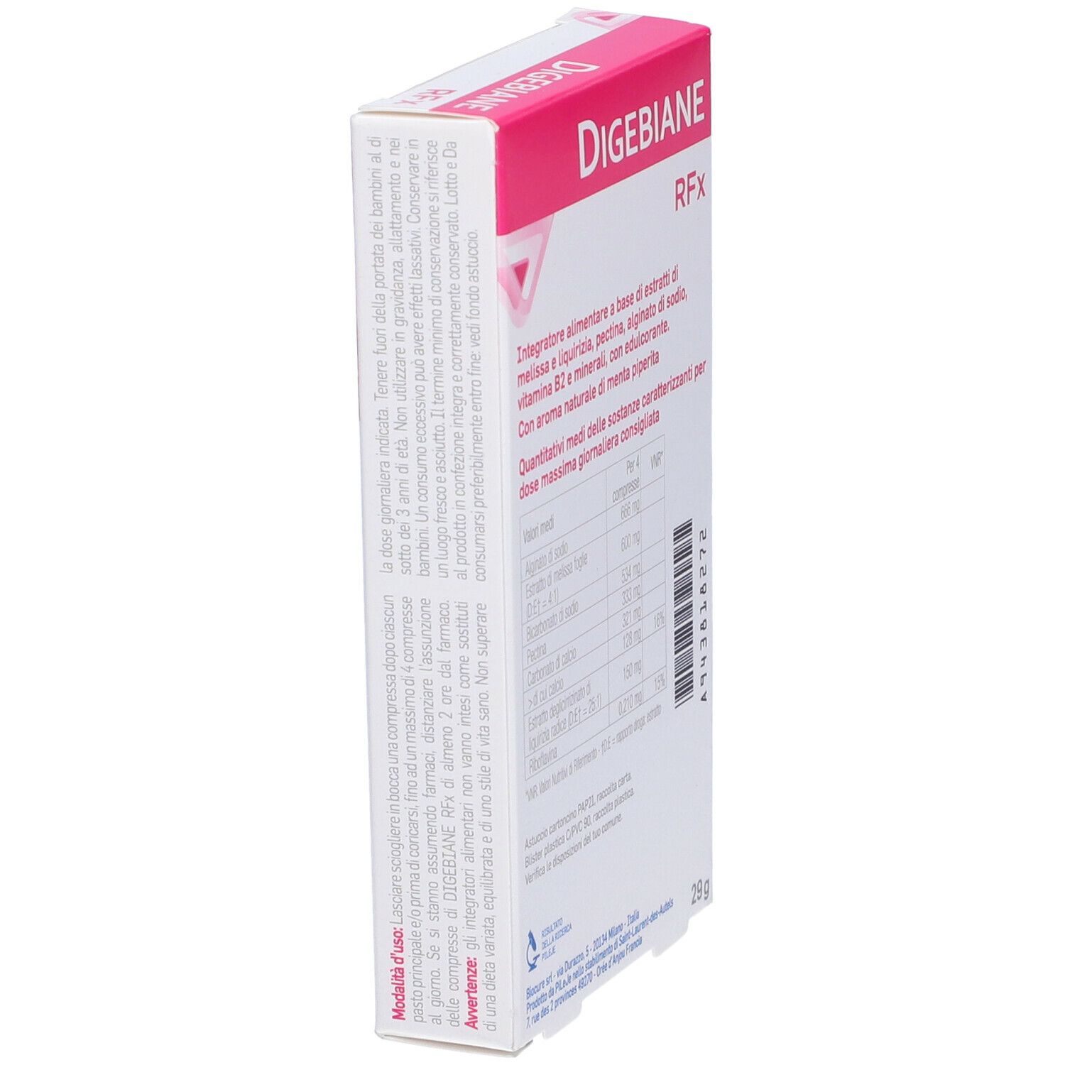 Biocure Digebiane RFX Compresse Orosolubili