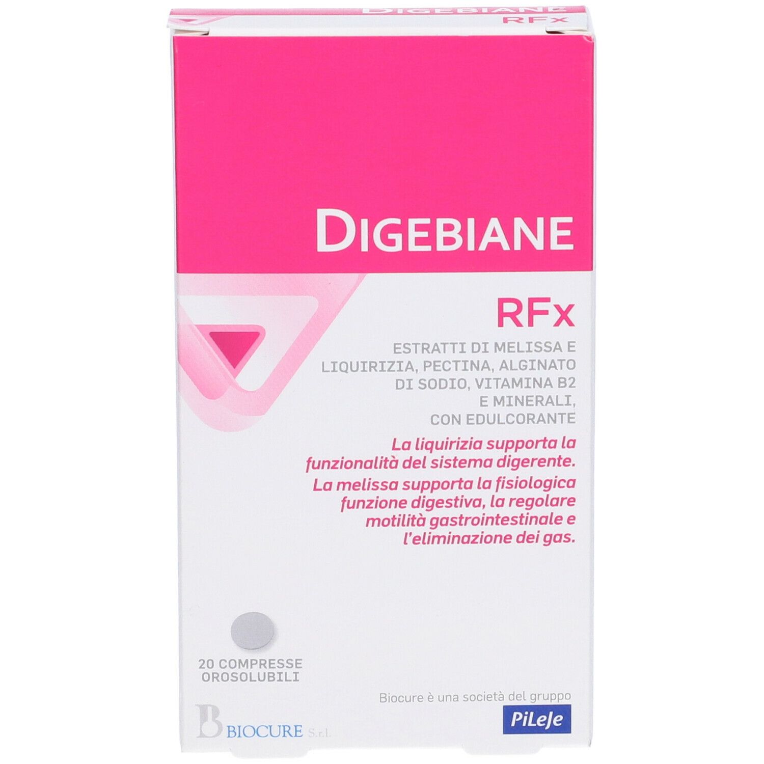 Biocure Digebiane RFX Compresse Orosolubili