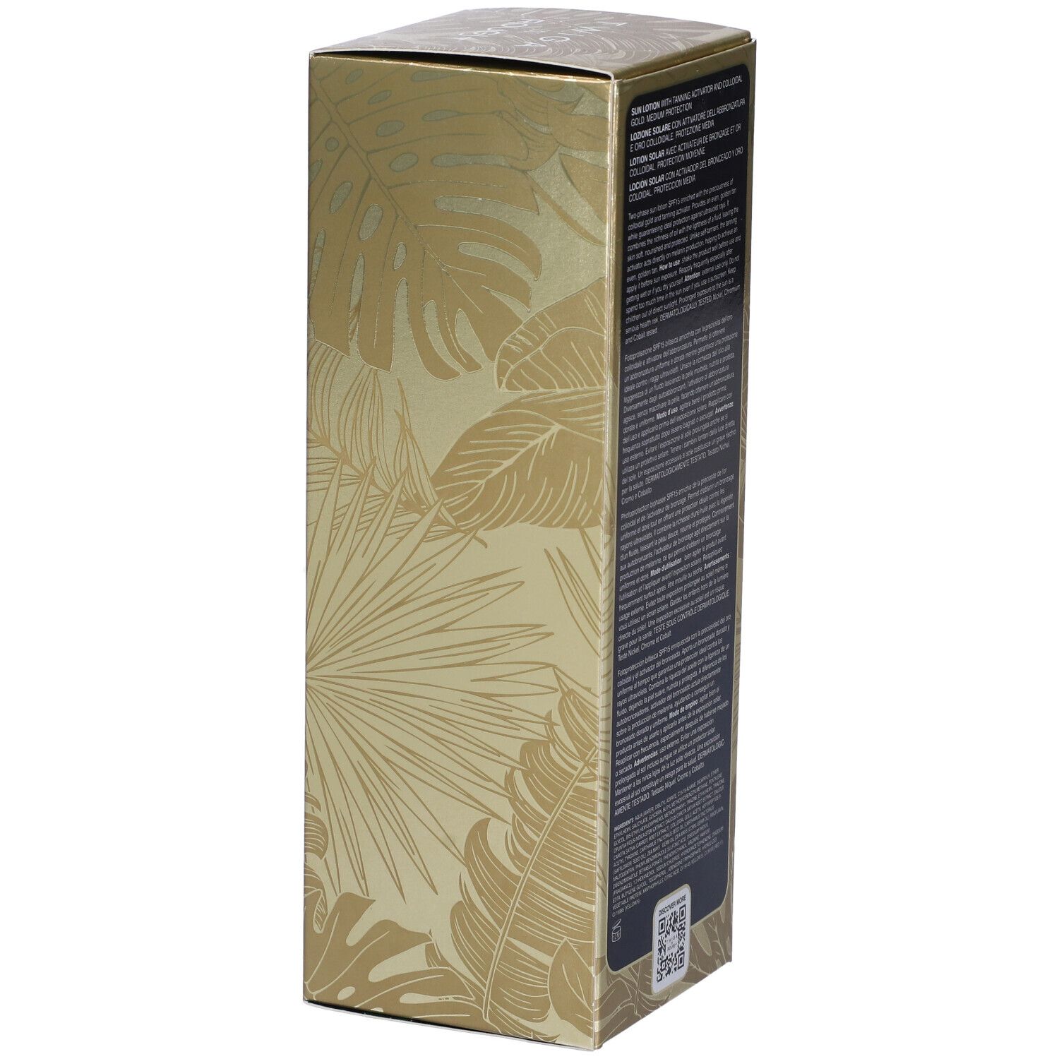 ROUGJ+ Solare Bifasico SPF15 Con Oro Colloidale Twiga By Rougj