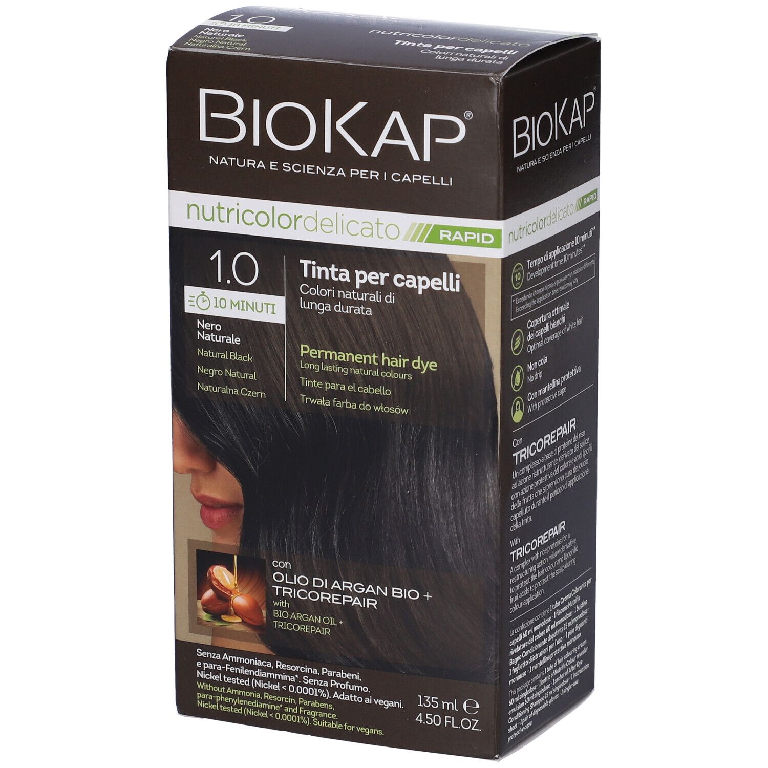 Biokap Nutricolor Delicato Rapid 1,0 Nero