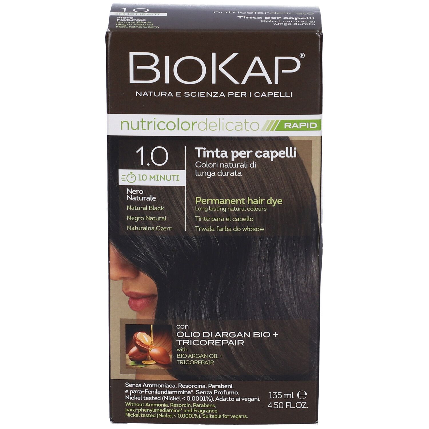 Biokap Nutricolor Delicato Rapid 1,0 Nero