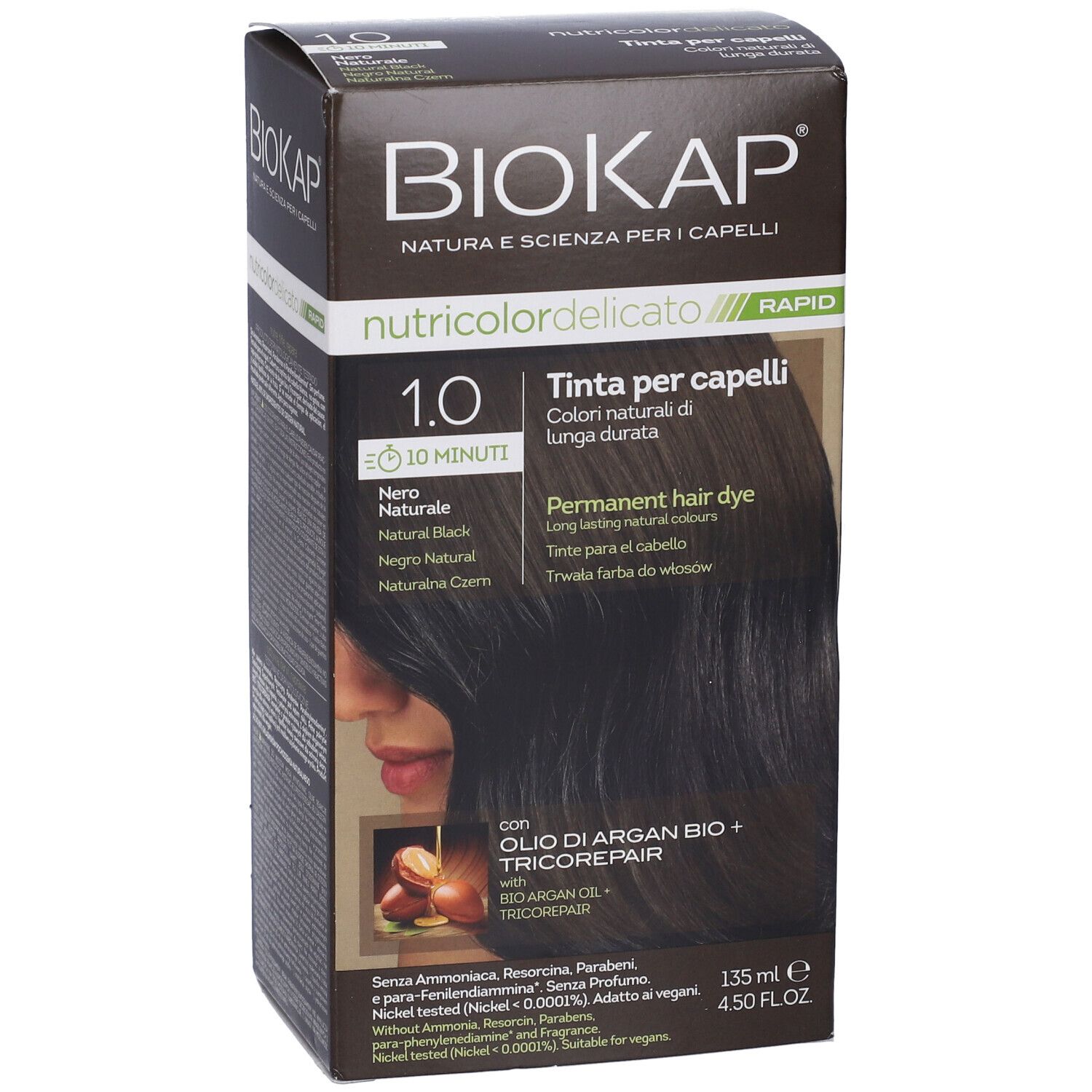 Biokap Nutricolor Delicato Rapid 1,0 Nero