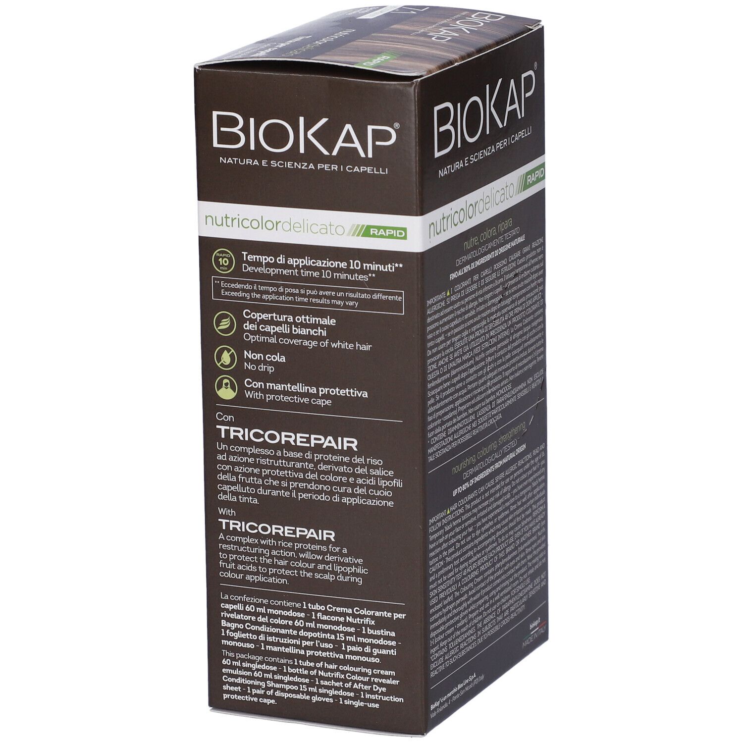 Biokap Nutricolor Delicato Rapid 7,1 Biondo Svedese 135 Ml